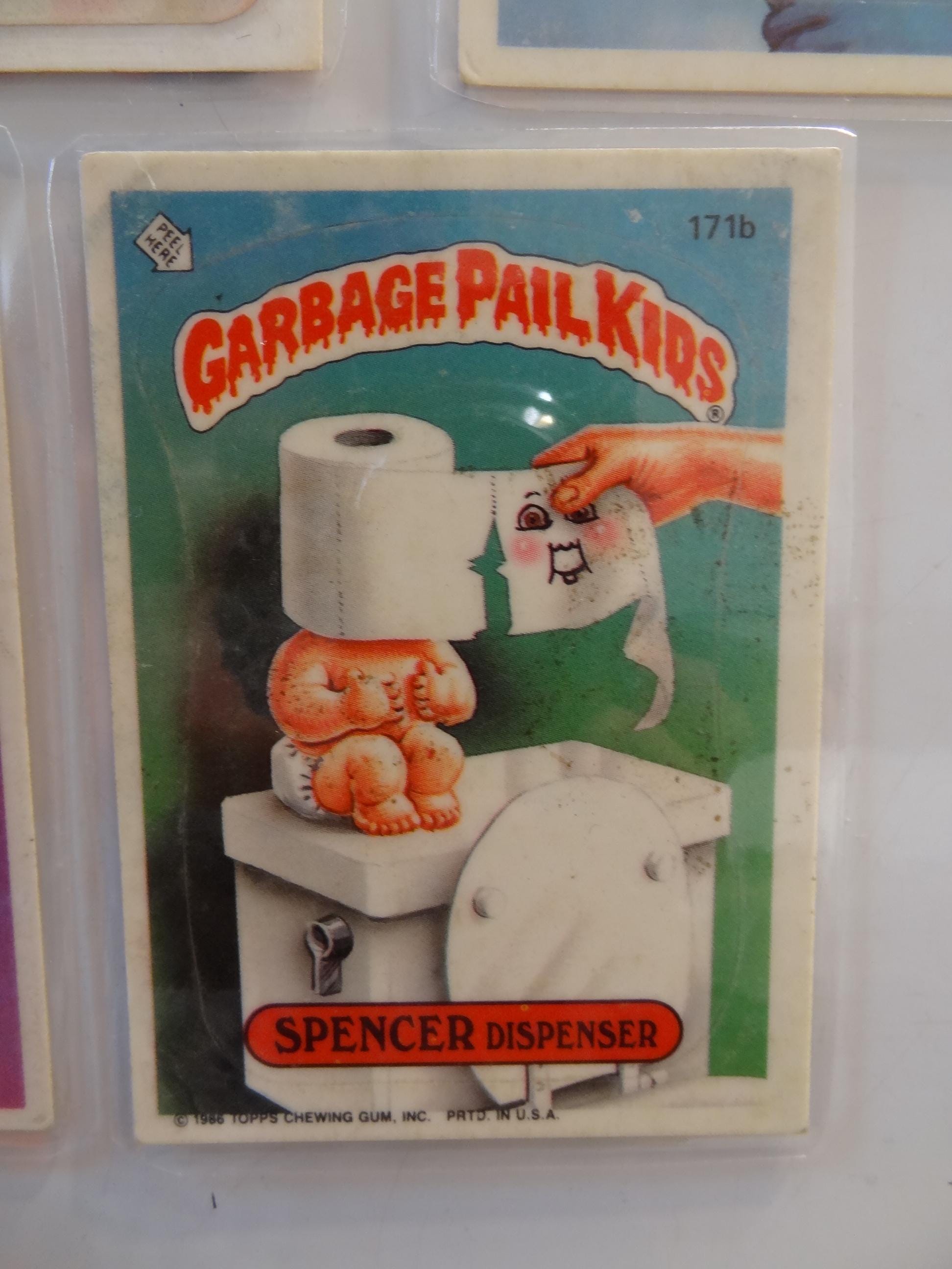 Garbage Pail Kids Magnets (set of 5) Neck Ty, Valerie Vomit, Elliot Mess, Spencer Dispenser, Upside Down Donald - Thumbnail 7