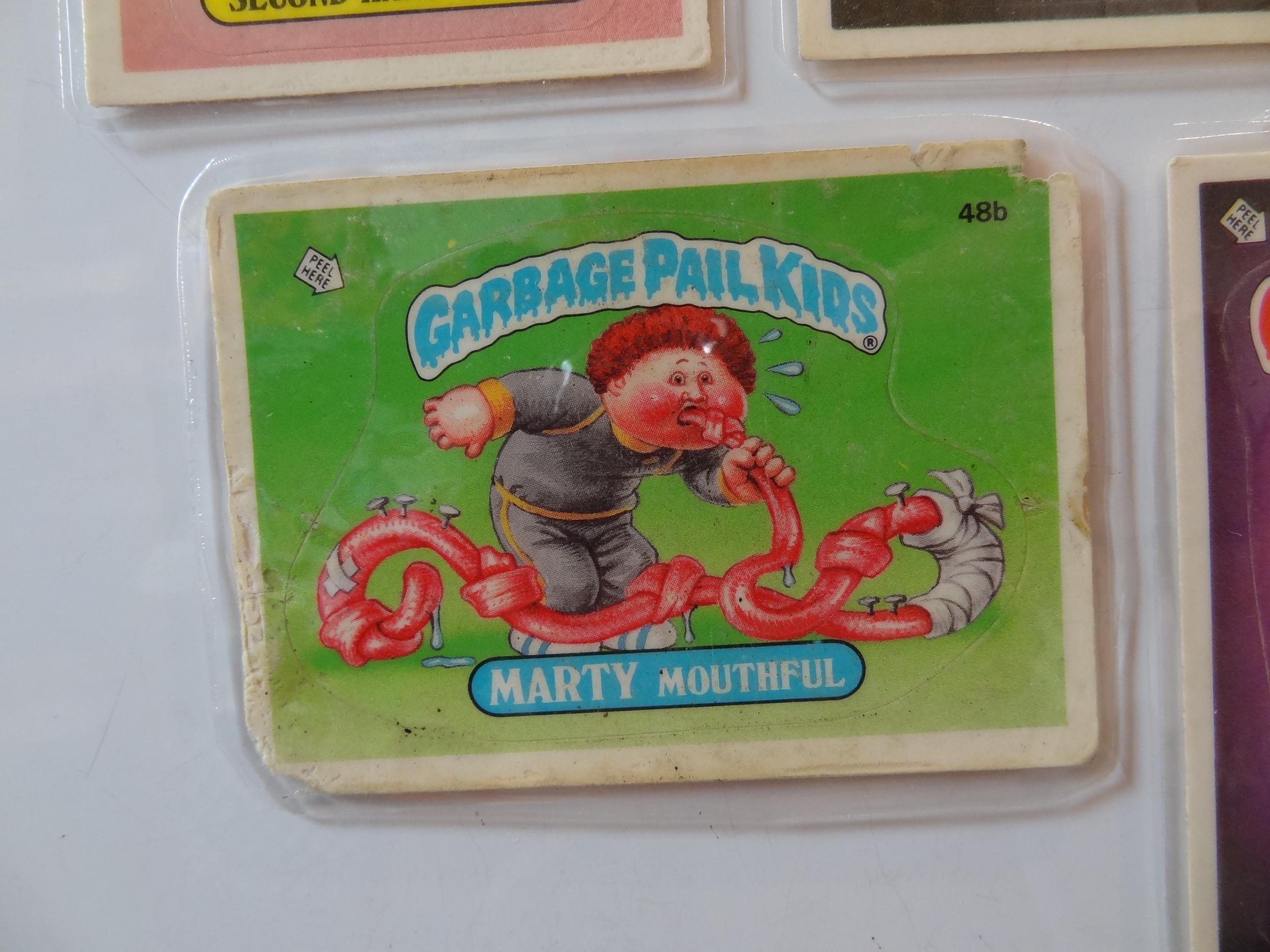 Garbage Pail Kids Magnets (set of 5) Nervous Nellie, Marty Mouthful, Haunted Hollis, Second Hand Rose, Van Triloquist - Thumbnail 6