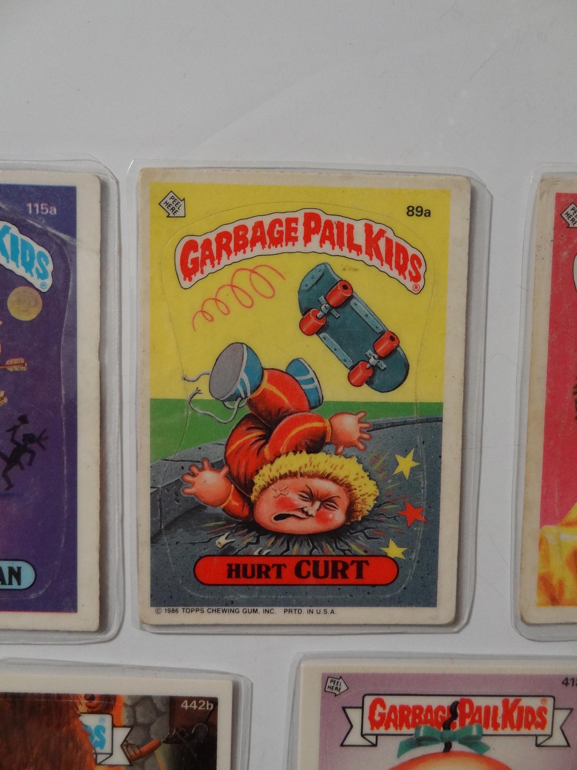 Garbage Pail Kids Magnets (set of 5) Warmin' Norman, Hurt Curt, Cheeky Charles, Bare Barry, Shut Up Shirley - Thumbnail 4