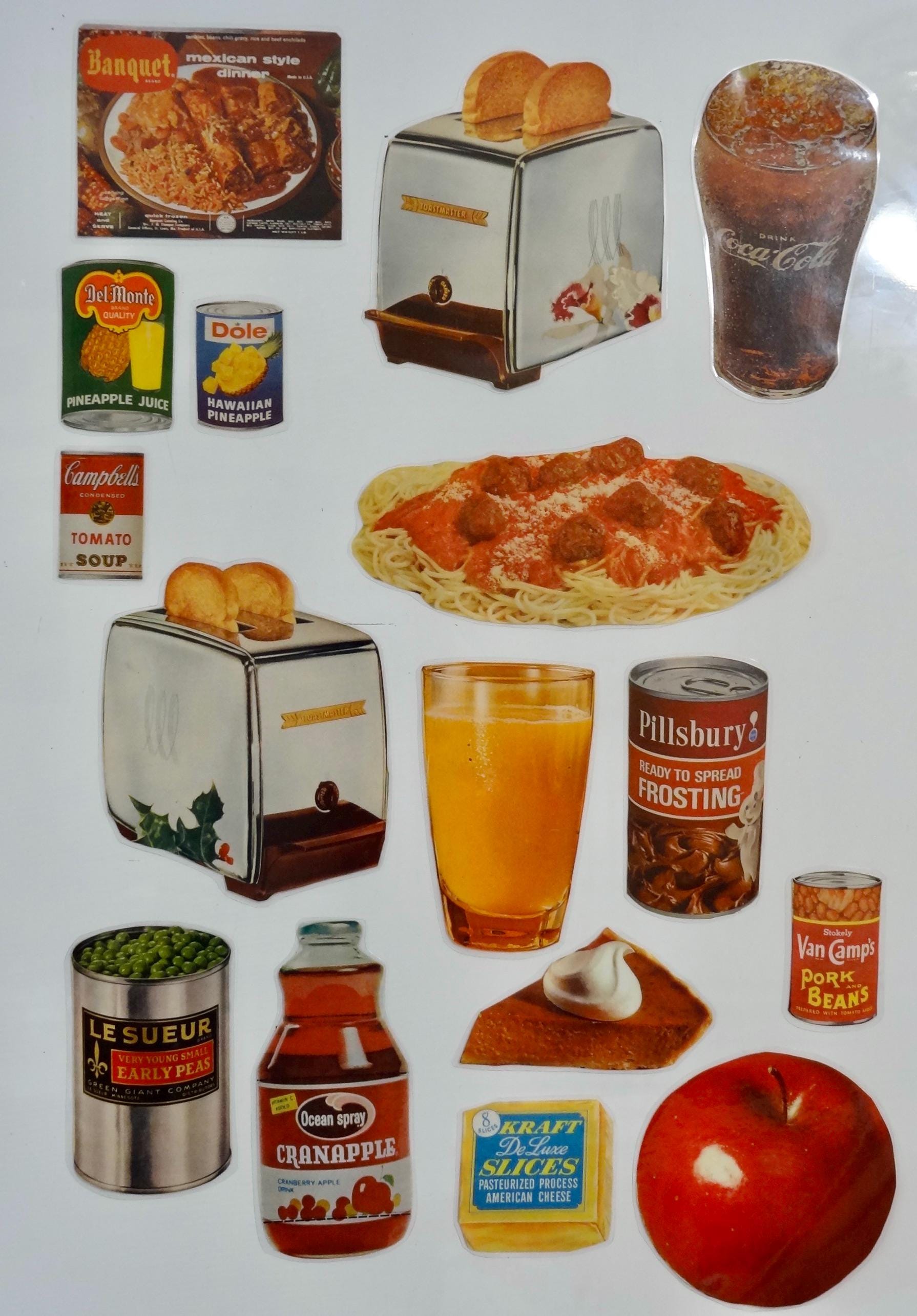 Refrigerator Magnets - Vintage Canned Goods - Set of 5 - Thumbnail 7