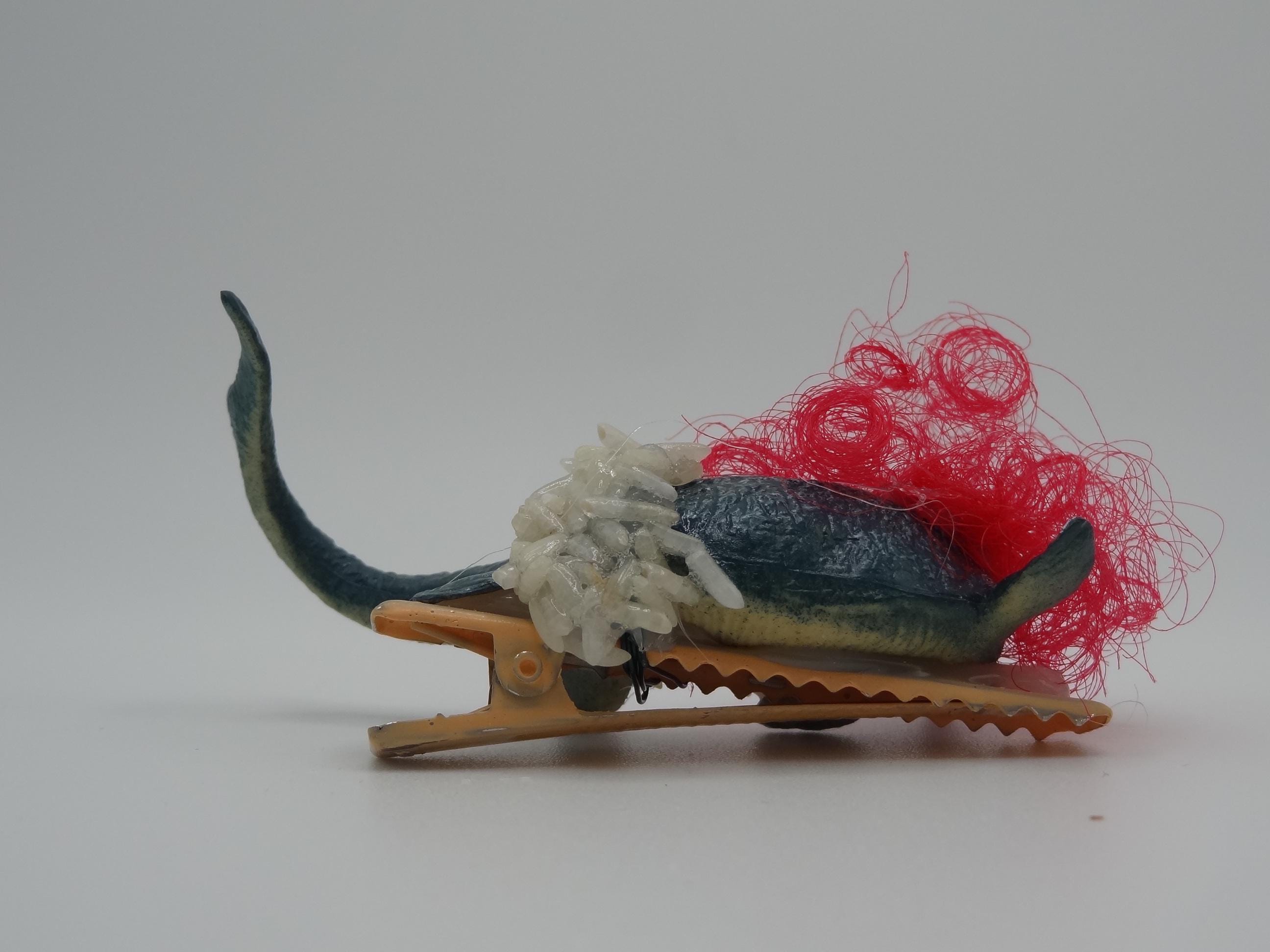 Hair Accessory, Fascinator Hat, Costume Hair Clip  - Thumbnail 3