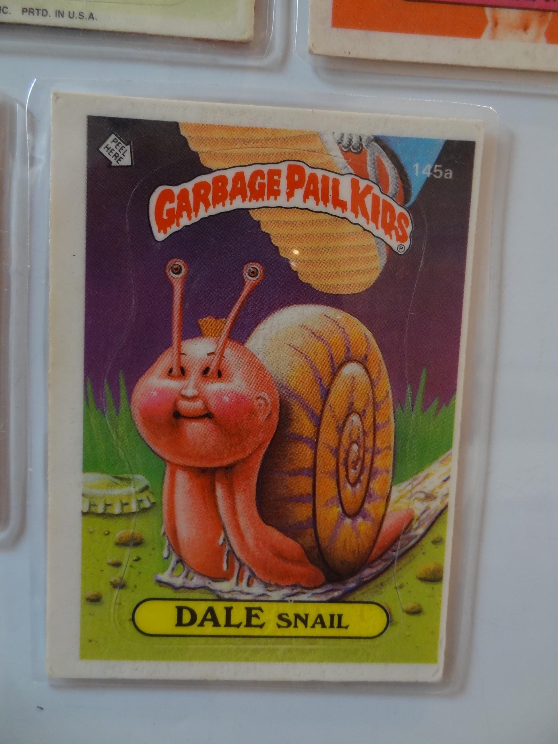 Garbage Pail Kids Magnets (set of 5) Newly-Dead Ed, Handy Andy, Dale Snail, Incomplete Pete - Thumbnail 7