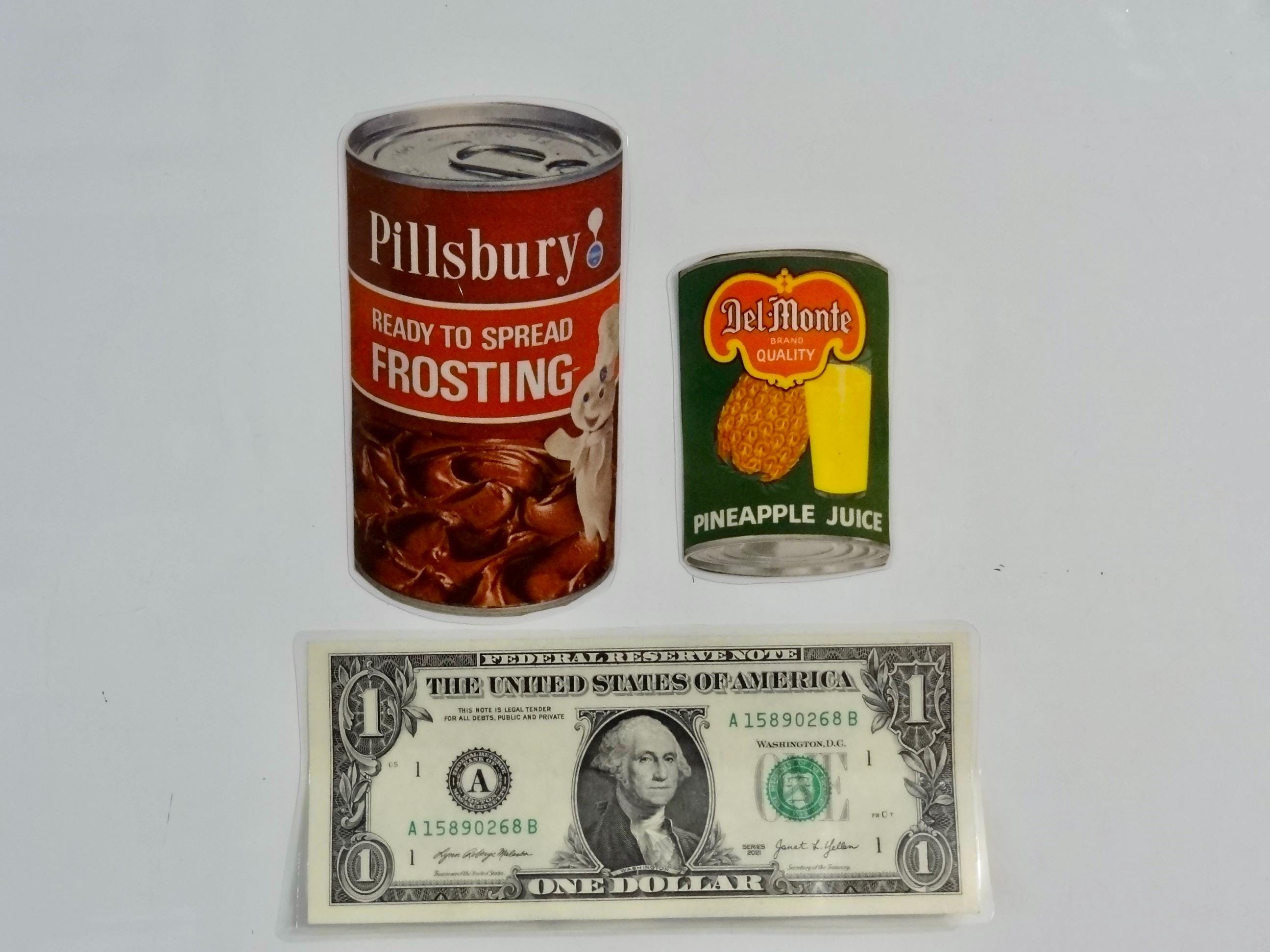 Refrigerator Magnets - Vintage Canned Goods - Set of 5 - Thumbnail 6