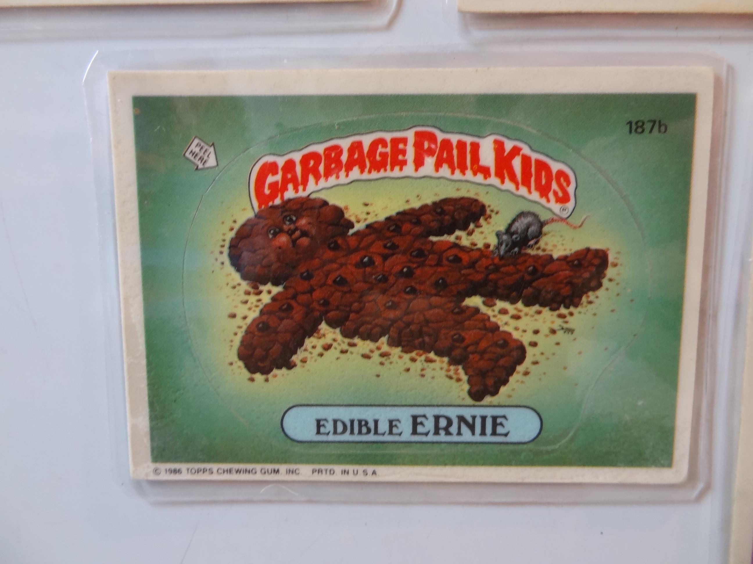 Garbage Pail Kids Magnets (set of 5) Repaired Rex, Dyin Dinah, Jughead Ted, Edible Ernie - Thumbnail 6