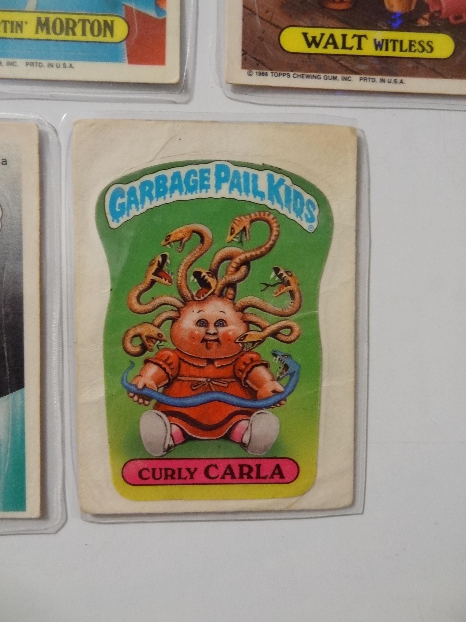 Garbage Pail Kids Magnets (set of 5) Impaled Gail, Curled Carla, Distortin Morton, Walt Witless, Shorned Sean - Thumbnail 6