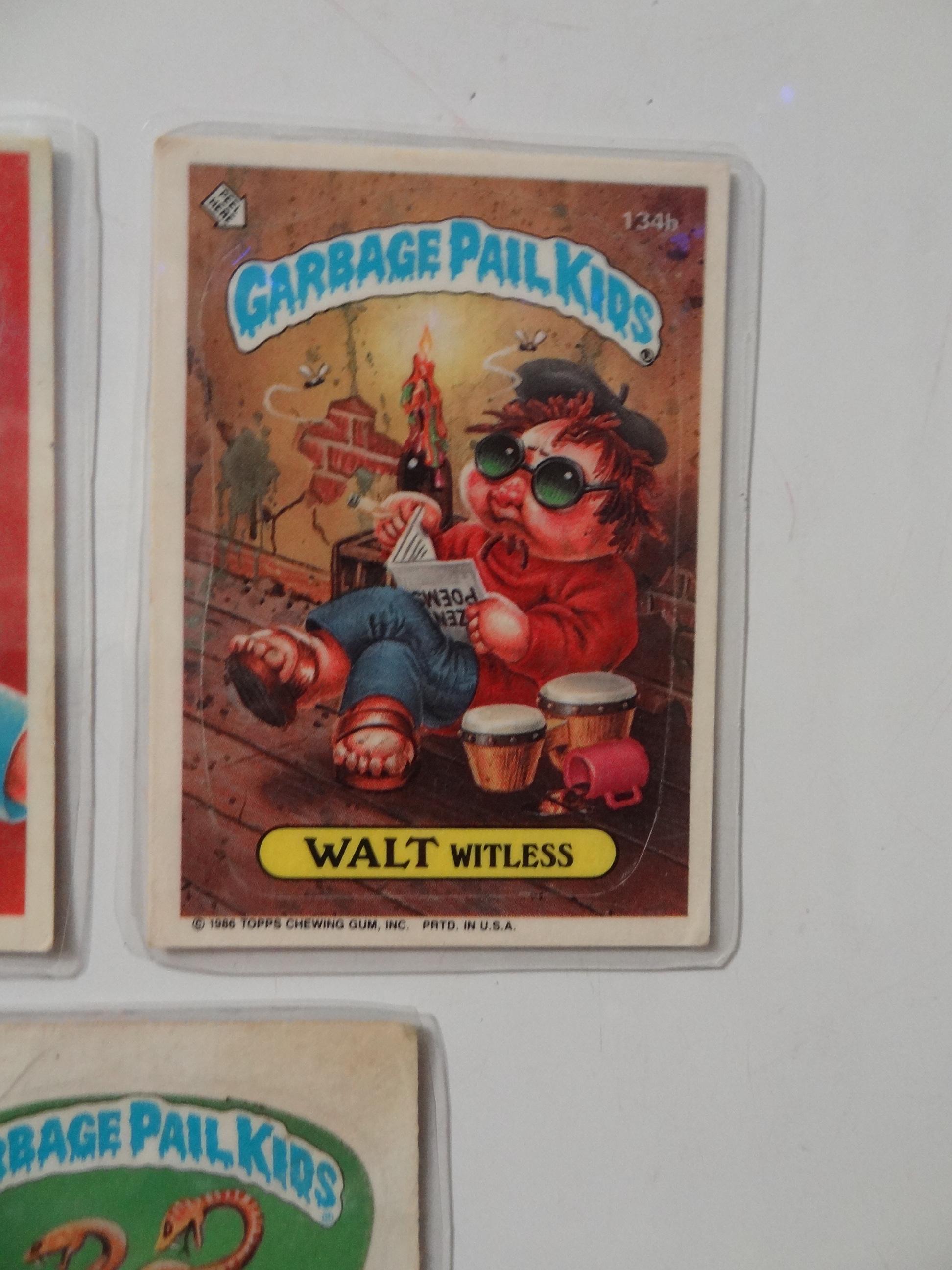 Garbage Pail Kids Magnets (set of 5) Impaled Gail, Curled Carla, Distortin Morton, Walt Witless, Shorned Sean - Thumbnail 4