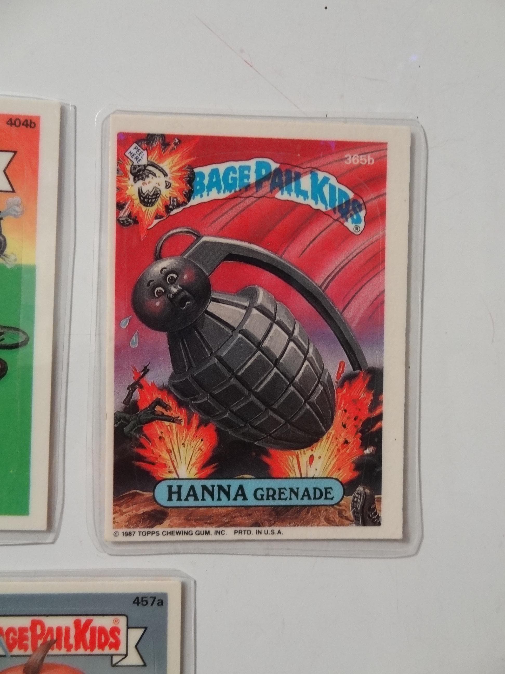 Garbage Pail Kids Magnets (set of 5) Hissy Missy, Juicy Jessica, Hanna Grenade, Bent Ben - Thumbnail 5