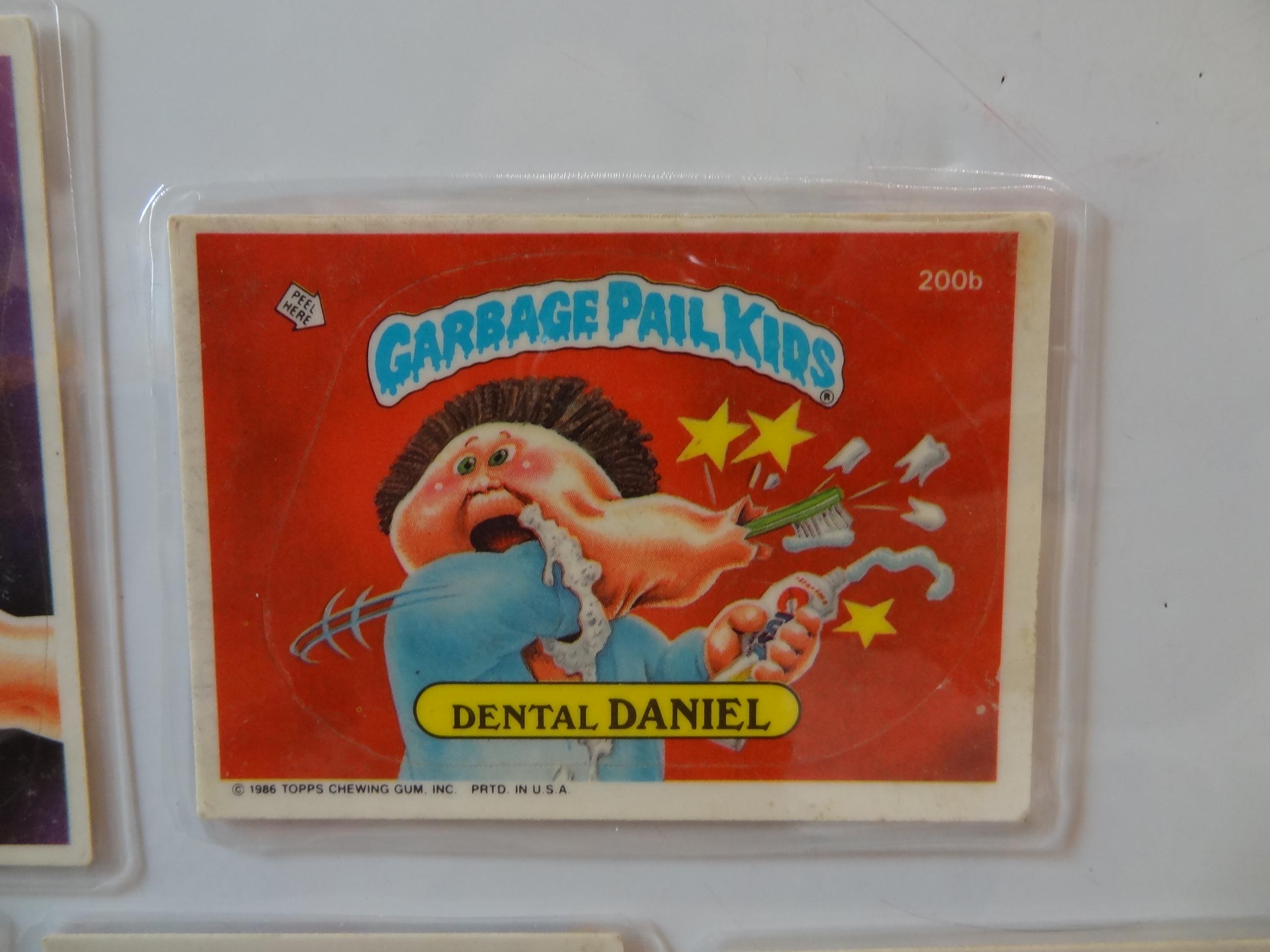 Garbage Pail Kids Magnets (set of 5) Dotty Dribble, Hugh Turn, Coy Roy, Ruptured Rupert, Dental Daniel - Thumbnail 4