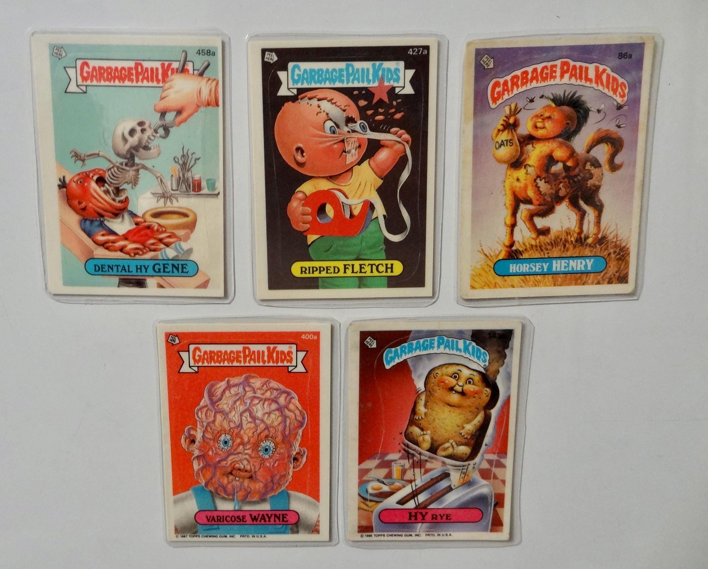 Garbage Pail Kids Magnets (set of 5) Varicose Wayne, Hy Rye, Dental Hy, Gene Henry - Thumbnail 2