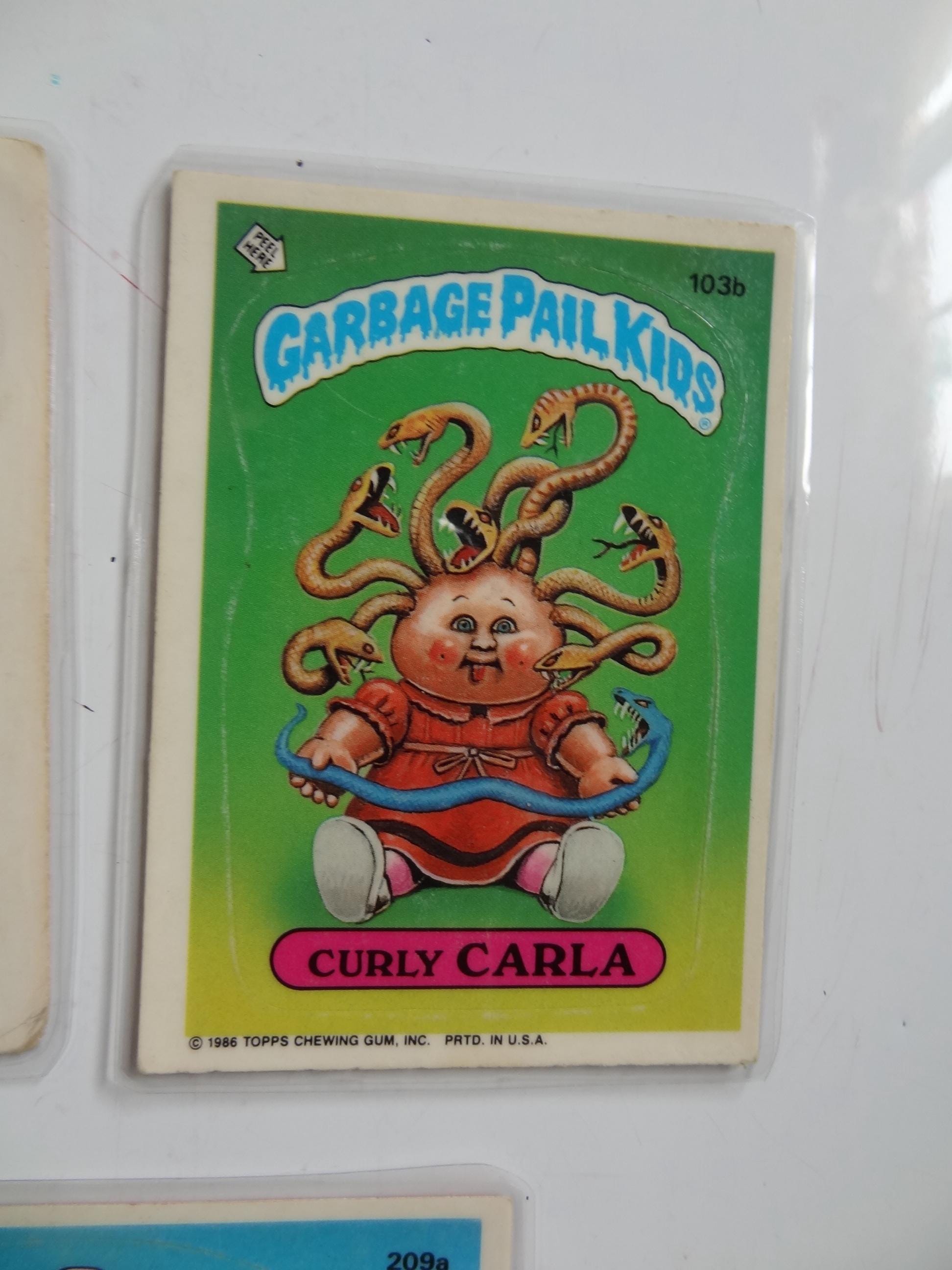 Garbage Pail Kids Magnets (set of 5) Bony Joanie, Curly Carla, Shattered Shelby, Loose Spring, Whacked Up Wally - Thumbnail 3