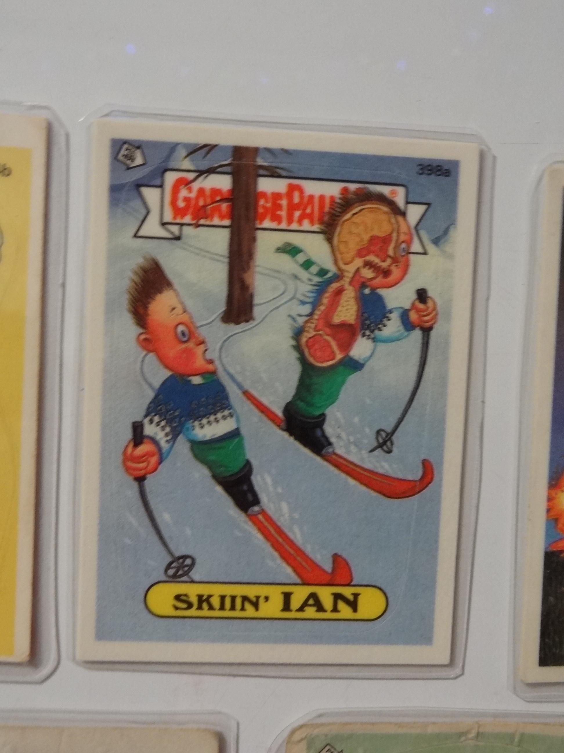 Garbage Pail Kids Magnets (set of 5) Dribblin Derek, Skiin Ian, Cherry Bomb, Rappin Ron, Mirror Imogene - Thumbnail 4