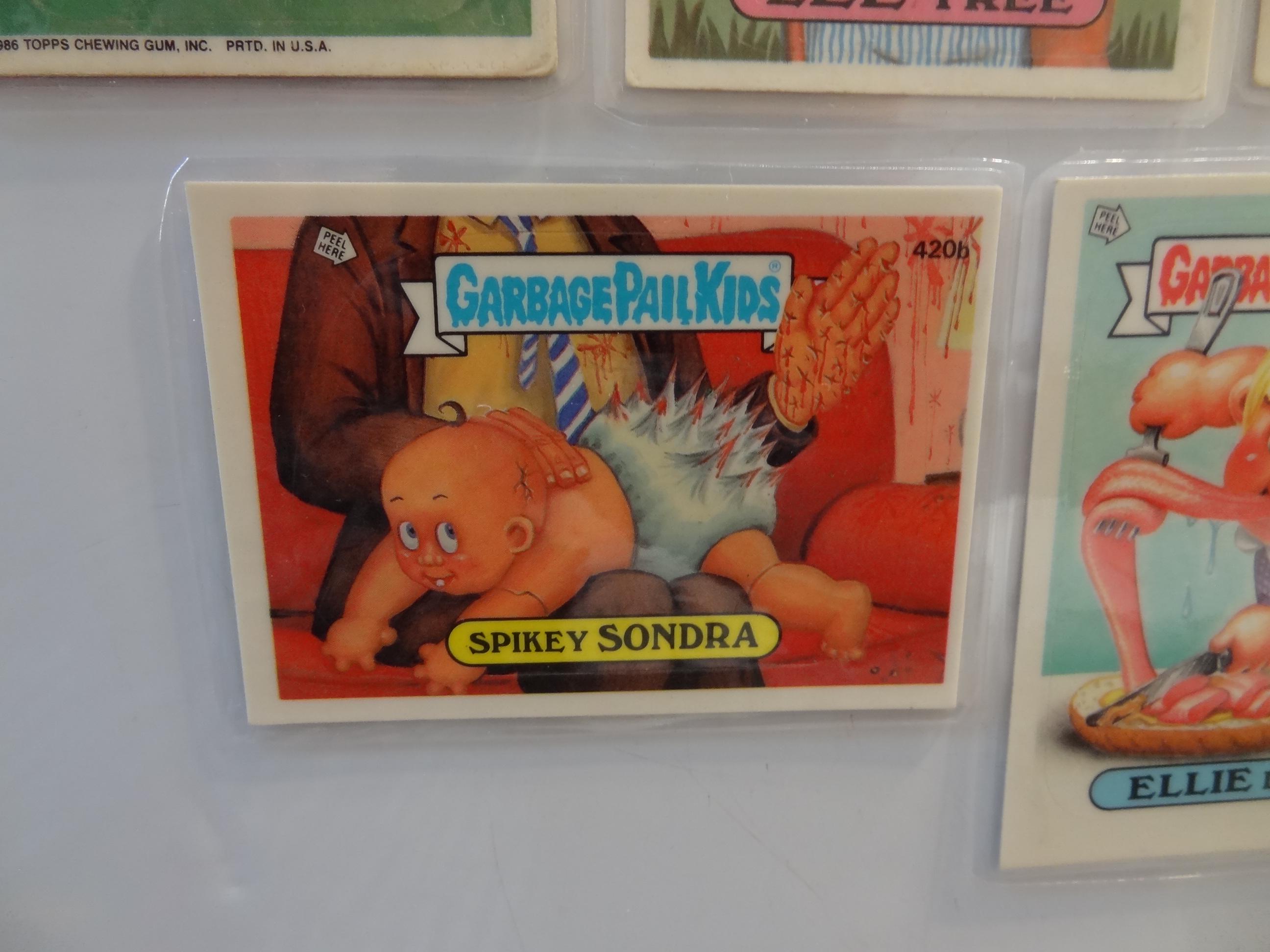 Garbage Pail Kids Magnets (set of 5) Lee Tree, Undead Jed, Spikey Sondra, Ellie Deli, Les Vegas - Thumbnail 2