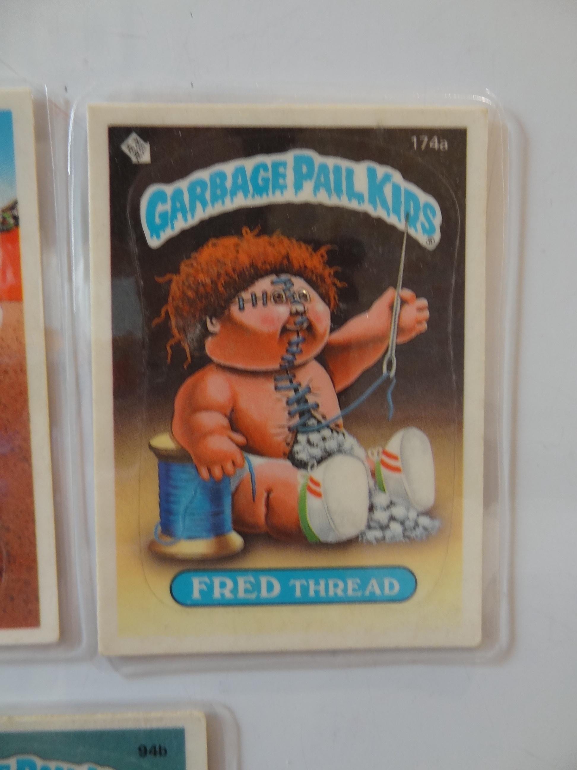Garbage Pail Kids Magnets (set of 5) Joe Blow, No way Jose, Karate Kate, Target Margaret, Fred Thread - Thumbnail 5