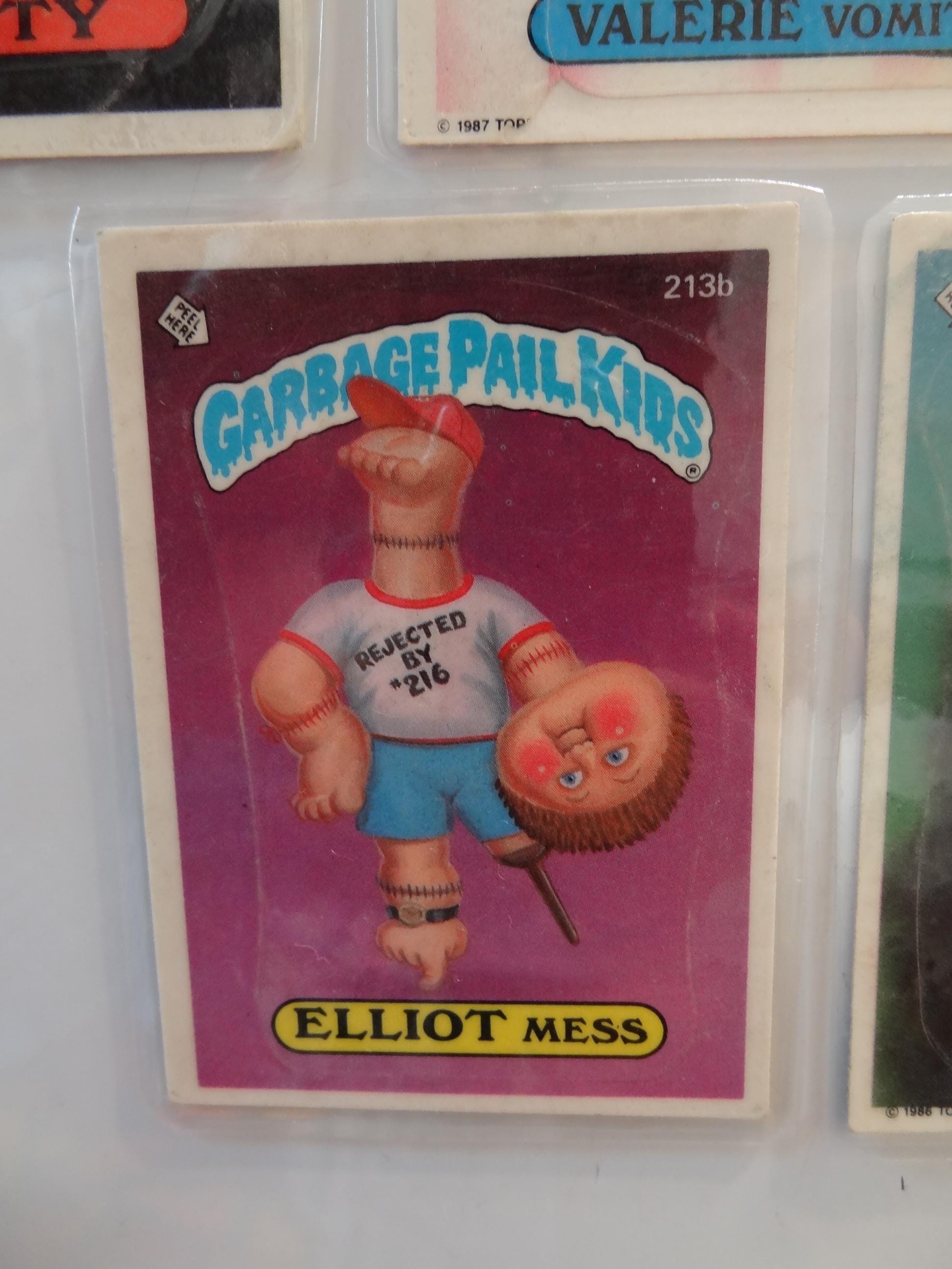 Garbage Pail Kids Magnets (set of 5) Neck Ty, Valerie Vomit, Elliot Mess, Spencer Dispenser, Upside Down Donald - Thumbnail 6