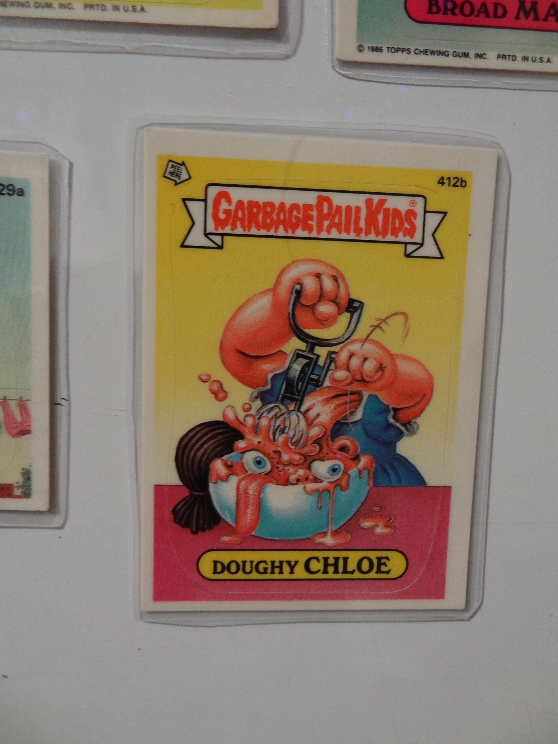 Garbage Pail Kids Magnets (set of 5) Doughy Chloe, Salvatore Dolly, Broad Maud, Marshy Marshall, Laundry Matt - Thumbnail 7
