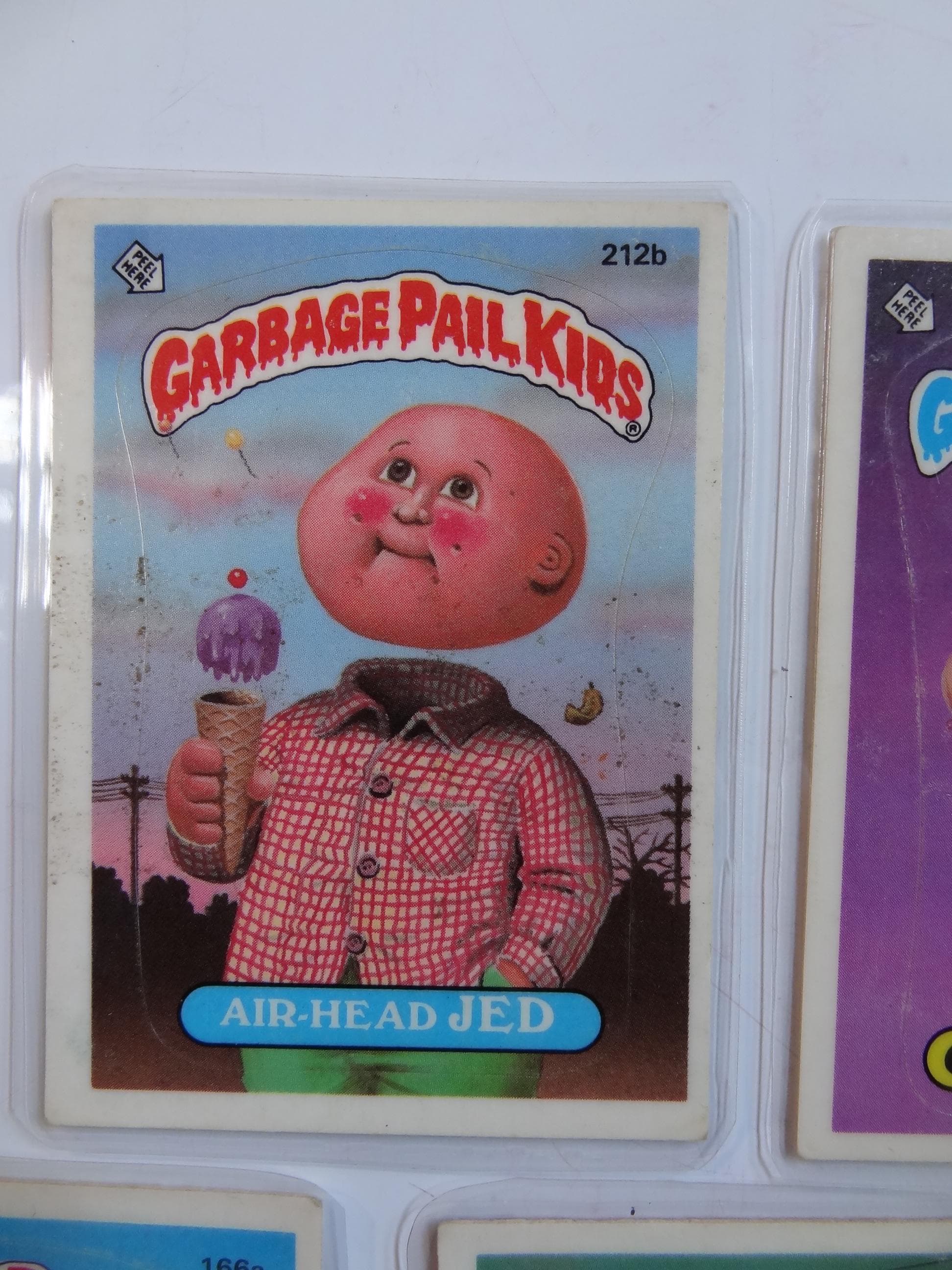 Garbage Pail Kids Magnets (set of 5) Air Head Jed, Otto Whack, Steamy Mimi, Gored Gordon, Travellin Travis - Thumbnail 4