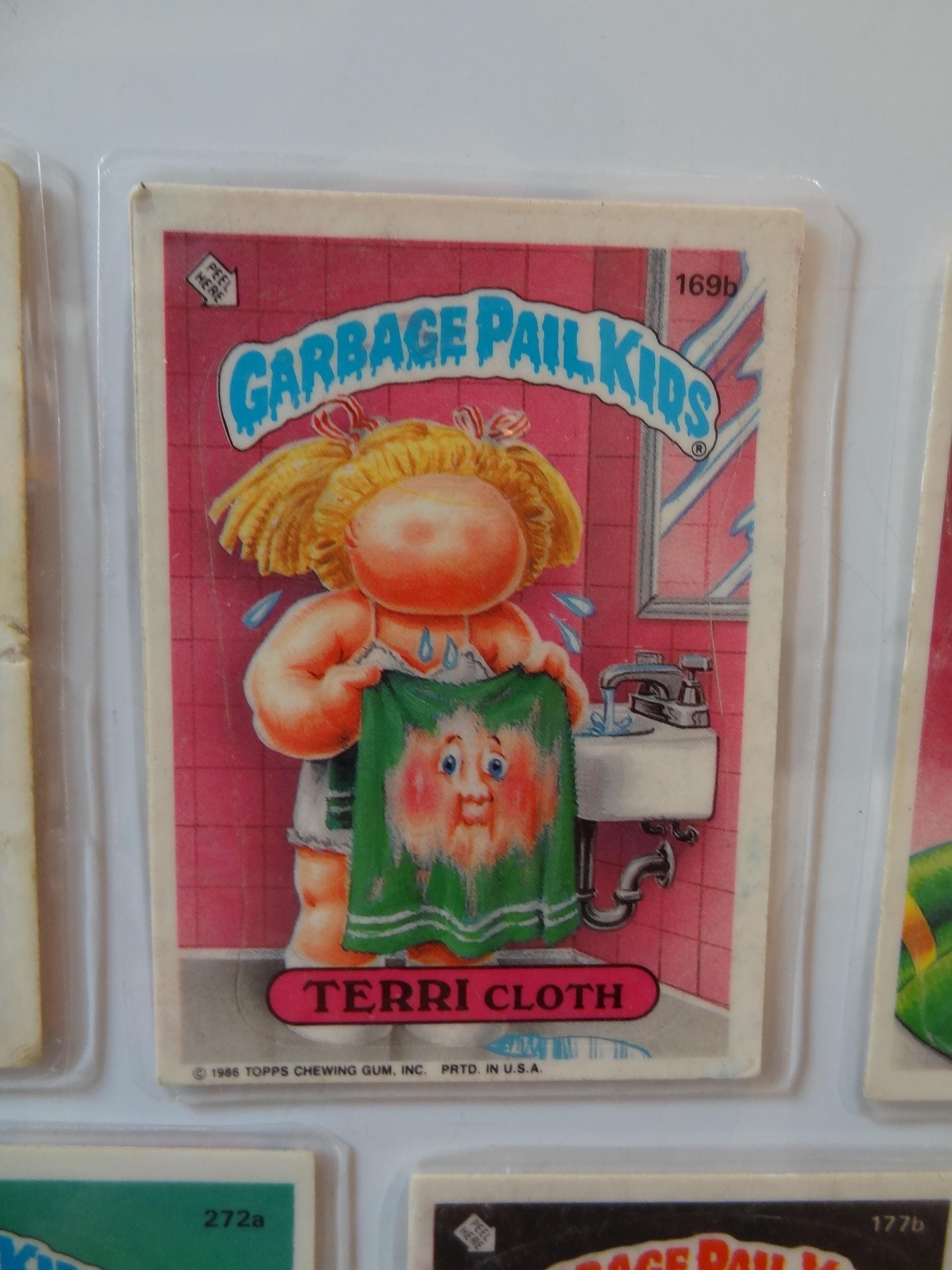 Garbage Pail Kids Magnets (set of 5) Art Gallery, Terri Cloth, Elastic Elwood, Lazy Louie - Thumbnail 4