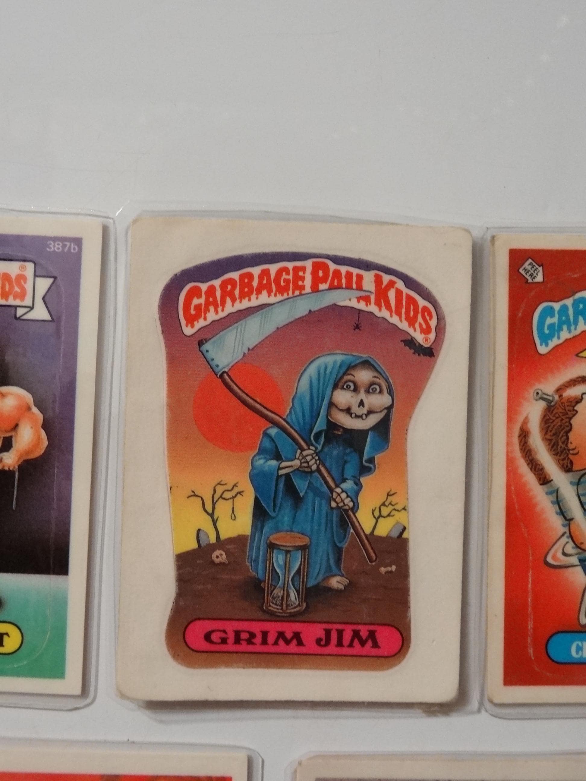 Garbage Pail Kids Magnets (set of 5) Cora Corset, Creamed Keith, Grim Jim, Charred Cole - Thumbnail 4