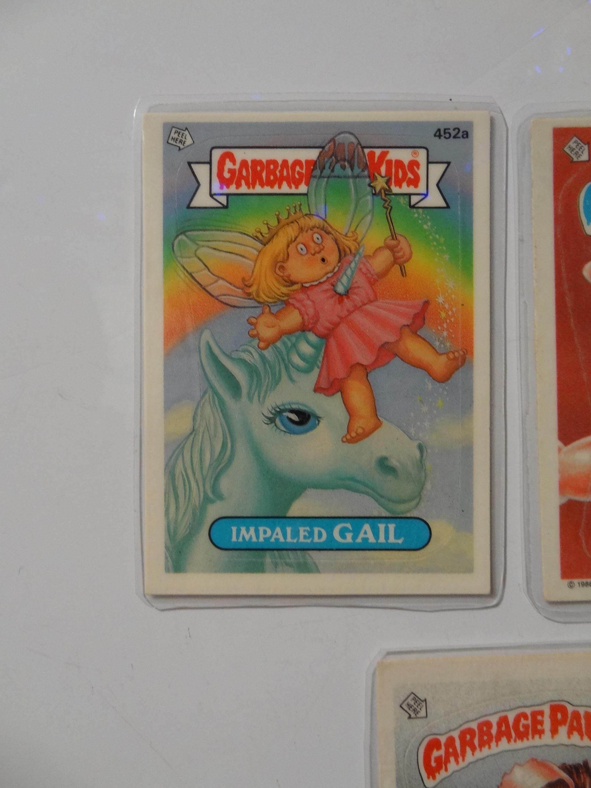 Garbage Pail Kids Magnets (set of 5) Impaled Gail, Curled Carla, Distortin Morton, Walt Witless, Shorned Sean - Thumbnail 3