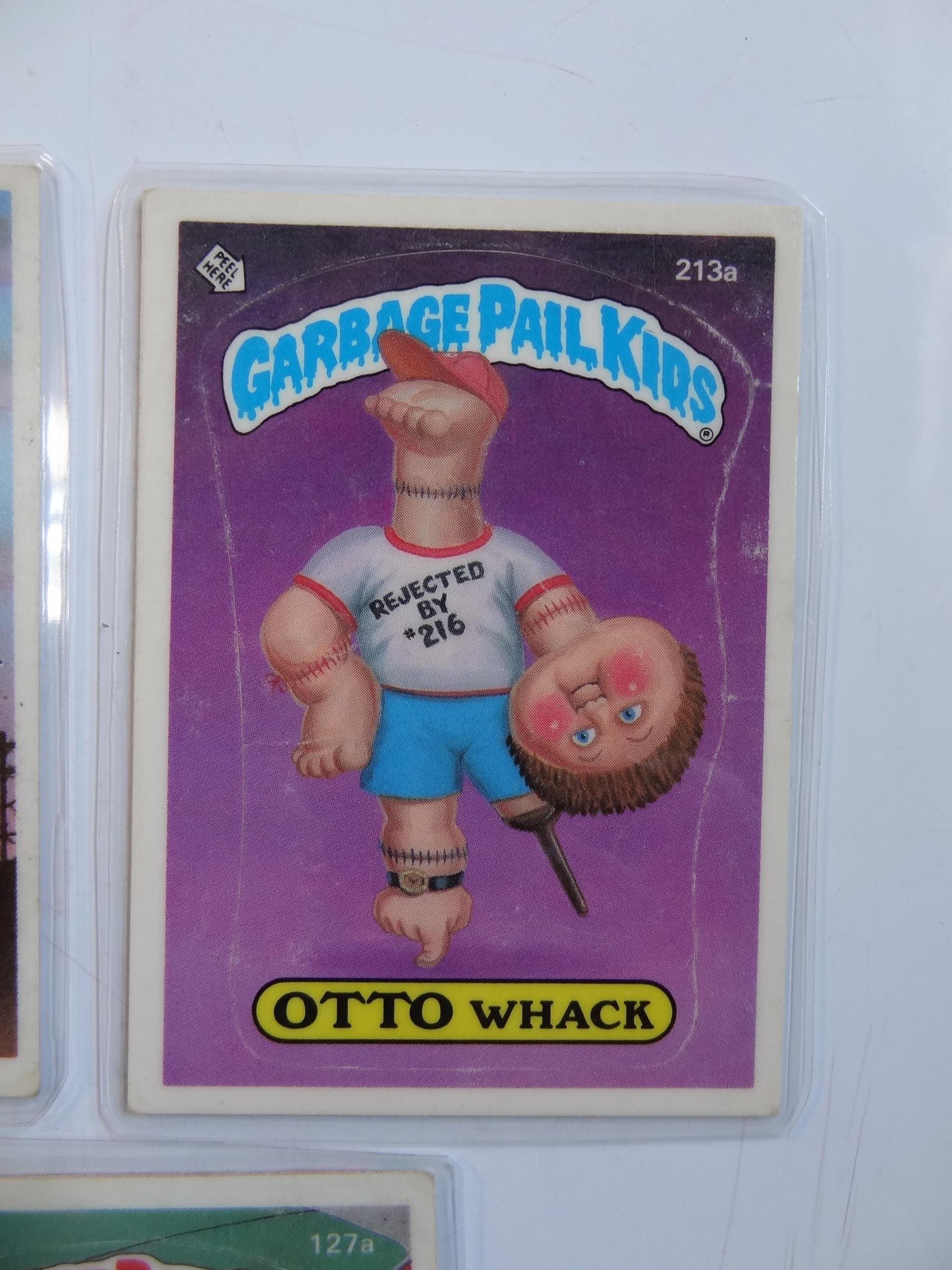 Garbage Pail Kids Magnets (set of 5) Air Head Jed, Otto Whack, Steamy Mimi, Gored Gordon, Travellin Travis - Thumbnail 5