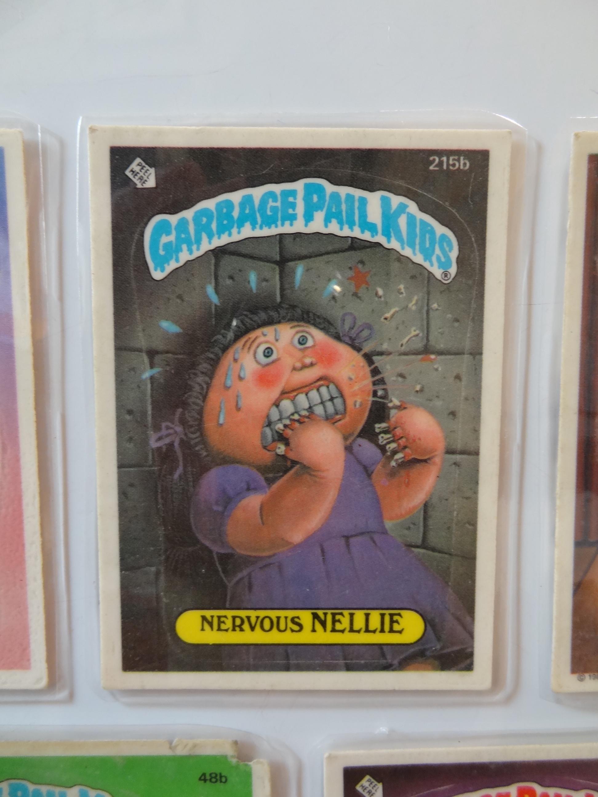 Garbage Pail Kids Magnets (set of 5) Nervous Nellie, Marty Mouthful, Haunted Hollis, Second Hand Rose, Van Triloquist - Thumbnail 4