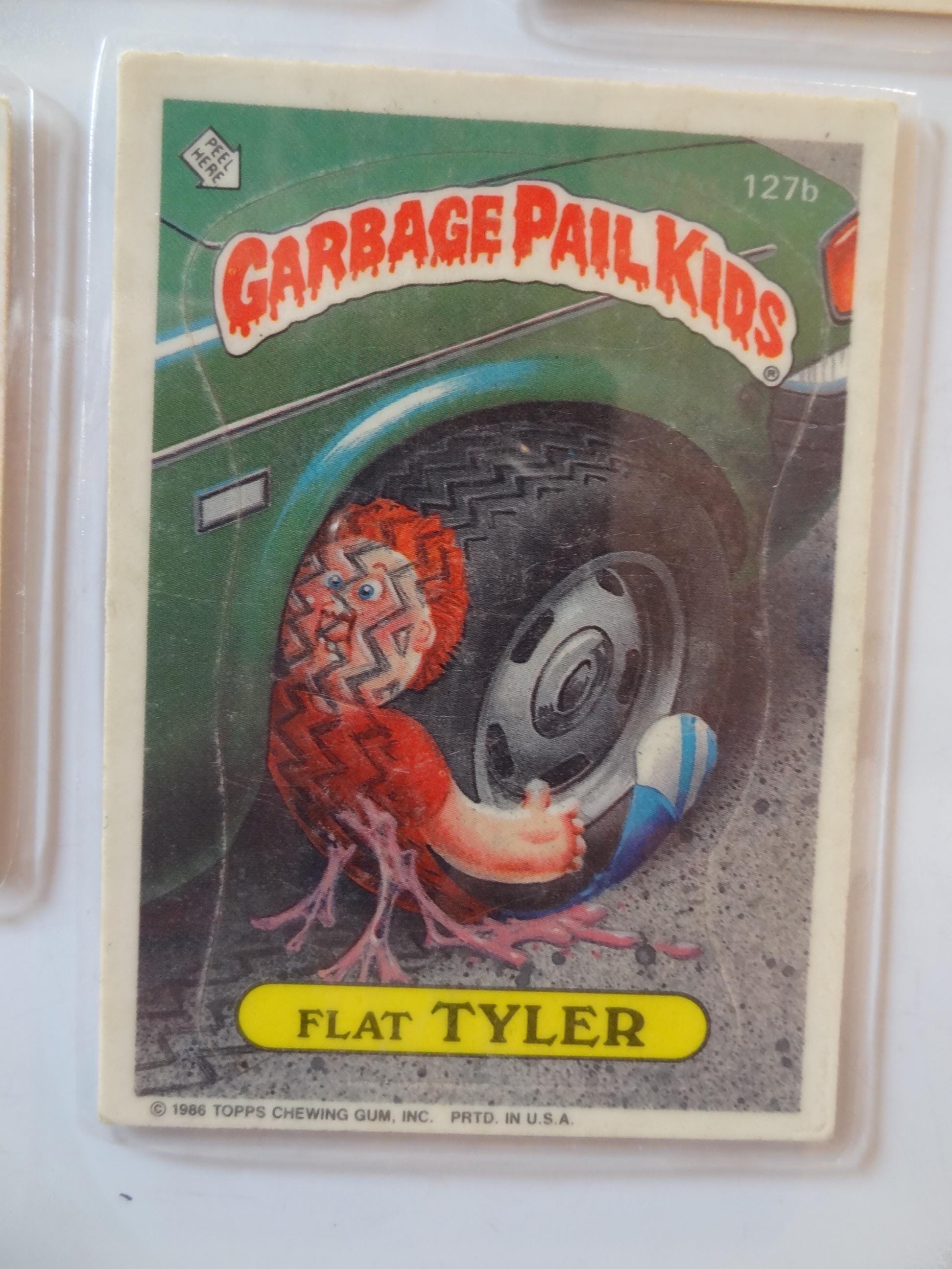 Garbage Pail Kids Magnets (set of 5) Bruce Noose, Tom Thumb, Dental Flossie, Flat Tyler - Thumbnail 7