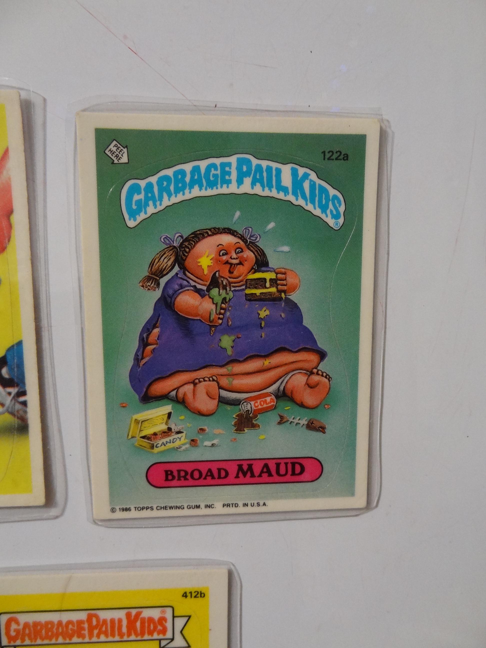 Garbage Pail Kids Magnets (set of 5) Doughy Chloe, Salvatore Dolly, Broad Maud, Marshy Marshall, Laundry Matt - Thumbnail 5