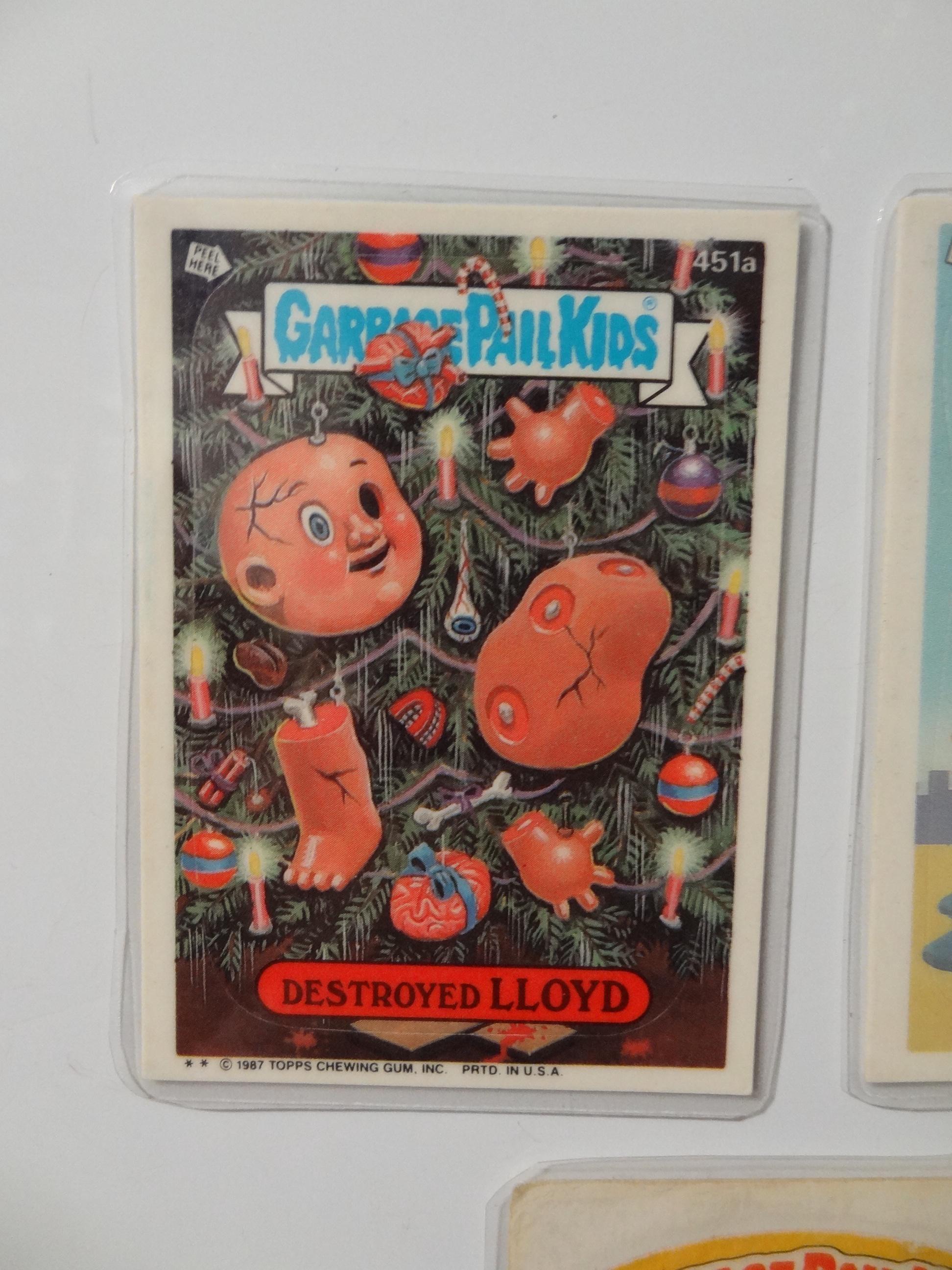 Garbage Pail Kids Magnets (set of 5) Destroyed Lloyd, Lightning Linda, Bruce Noose, Lilly Popped, Itchy Ritchie - Thumbnail 3