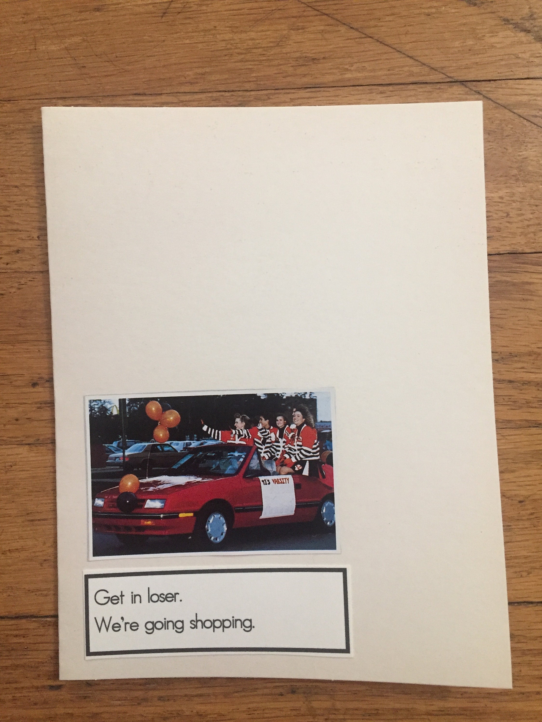 Note Cards - Vintage Yearbook Photos with Movie Quotes - Thumbnail 3