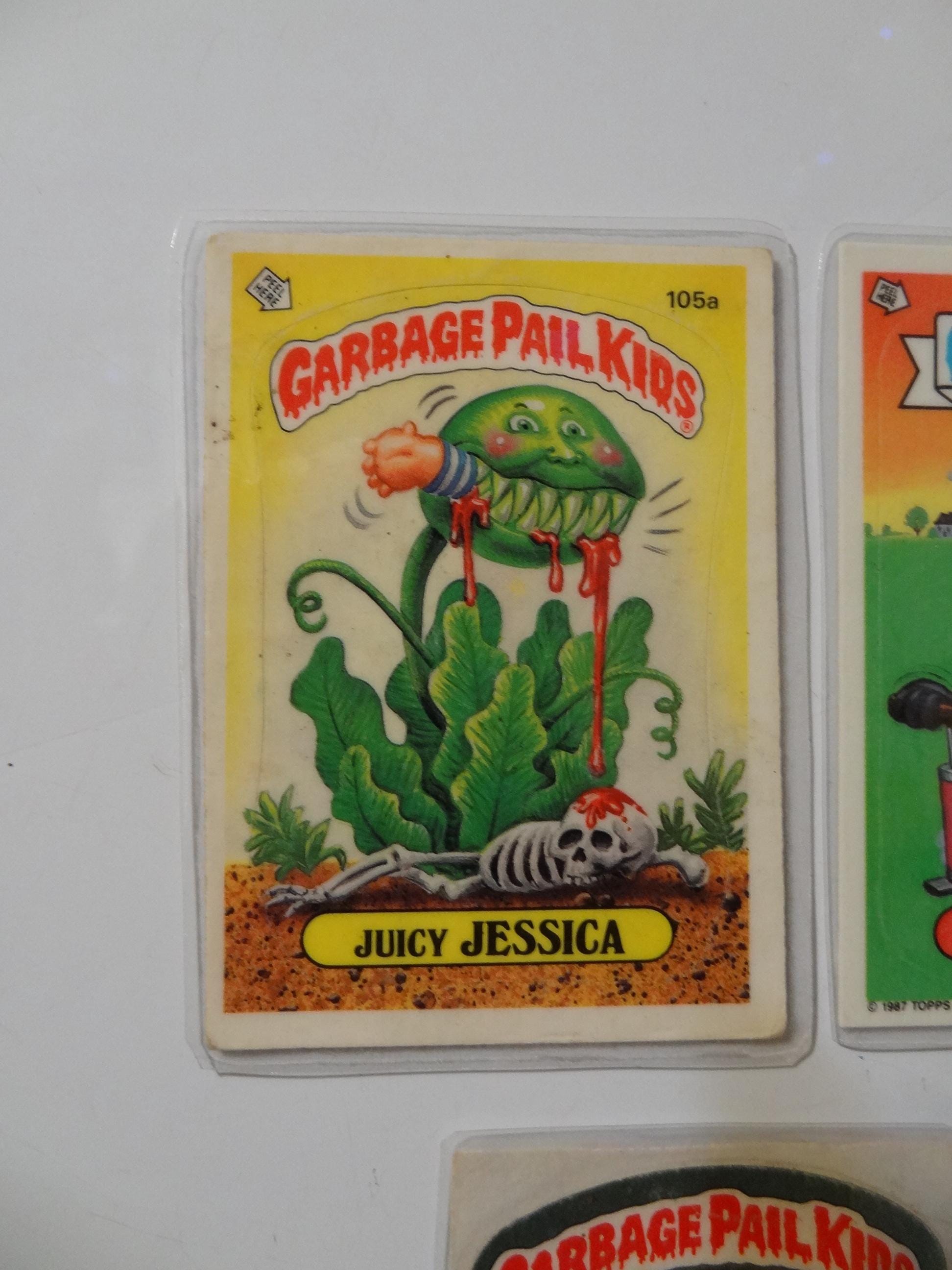 Garbage Pail Kids Magnets (set of 5) Hissy Missy, Juicy Jessica, Hanna Grenade, Bent Ben - Thumbnail 3
