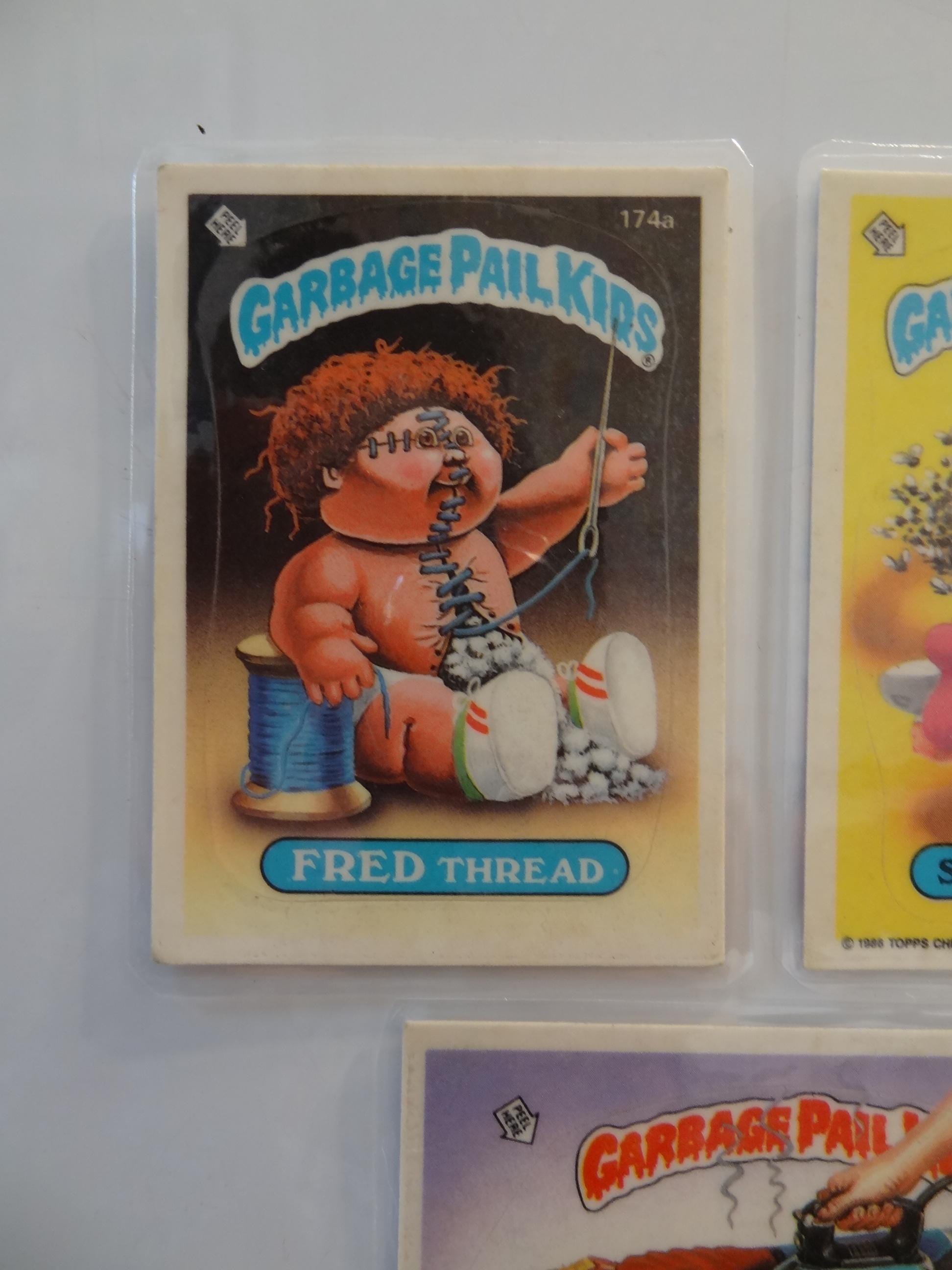 Garbage Pail Kids Magnets (set of 5) Fred Thread, Screaming Mimi, Pinned Penny, Pressed Preston, Vanessa Undresser - Thumbnail 7