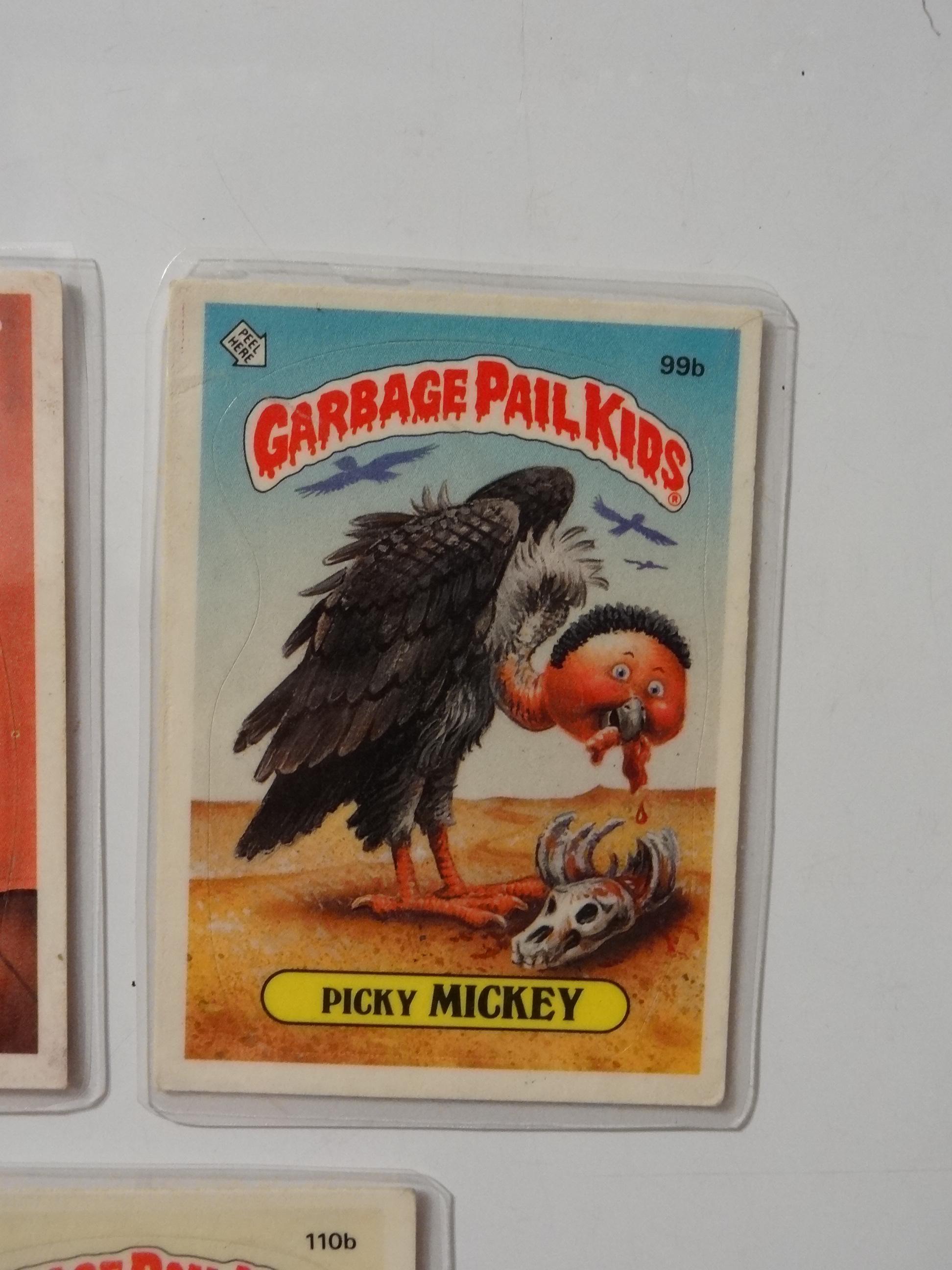 Garbage Pail Kids Magnets (set of 5) Picky Mickey, US Arnie, Choo Choo Trina, Composition Booker, Johnny One-Note - Thumbnail 5
