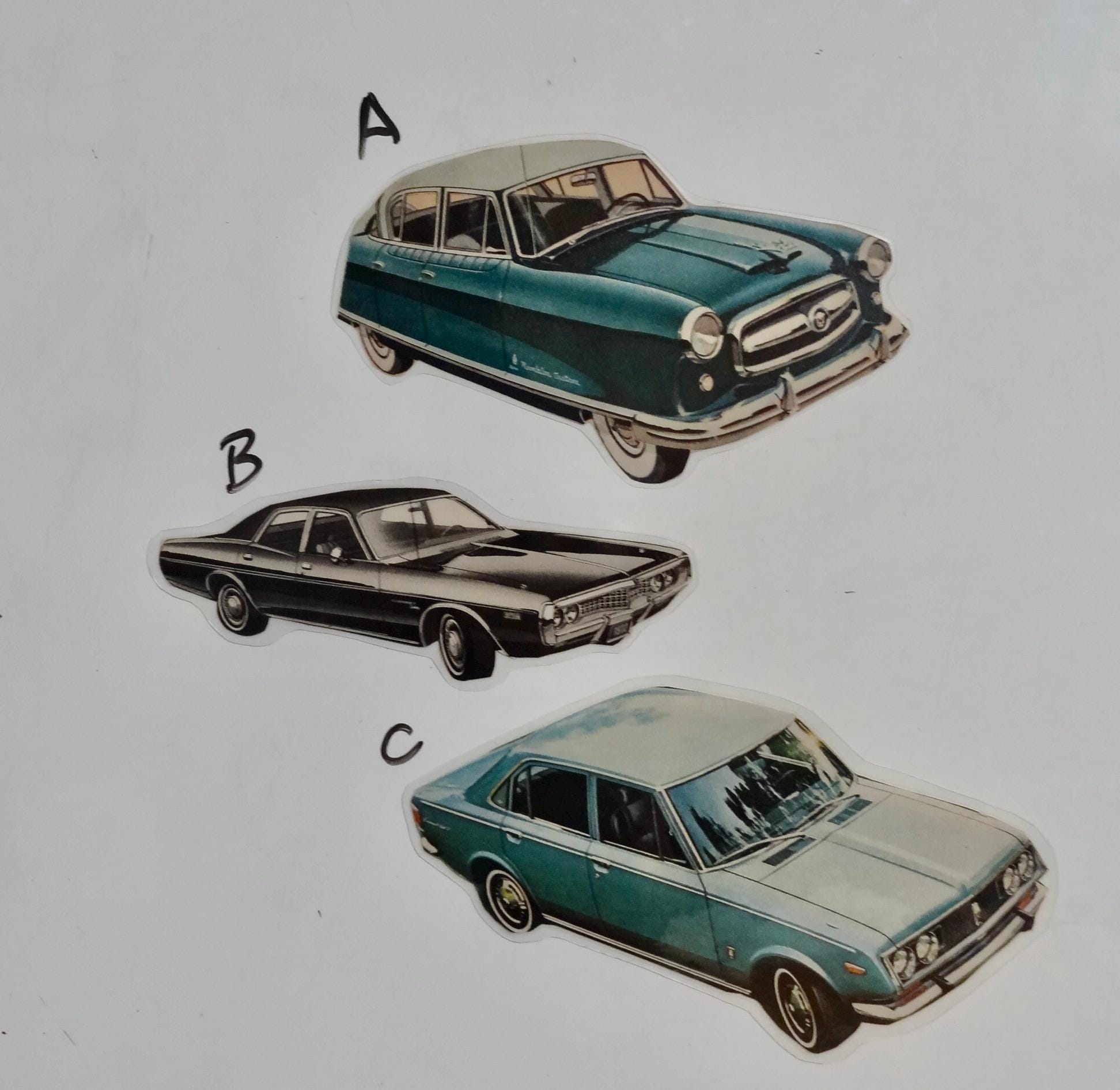 Classic Car Refrigerator Magnets - YOU PICK - Thumbnail 3