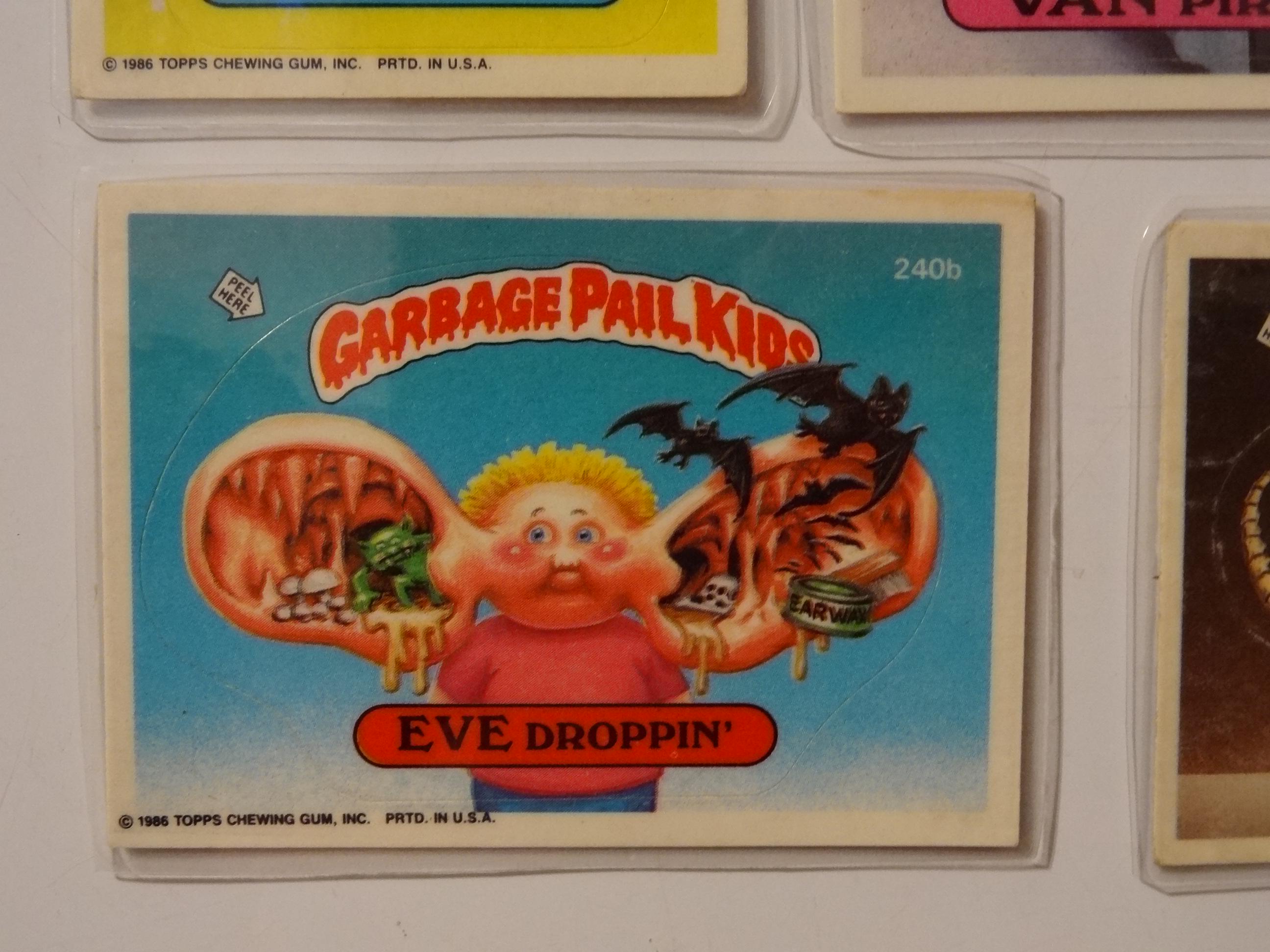 Garbage Pail Kids Magnets (set of 5) Bruised Lee, Van Pire, Condo Minnie, Dinah Saur, Eve Droppin - Thumbnail 6