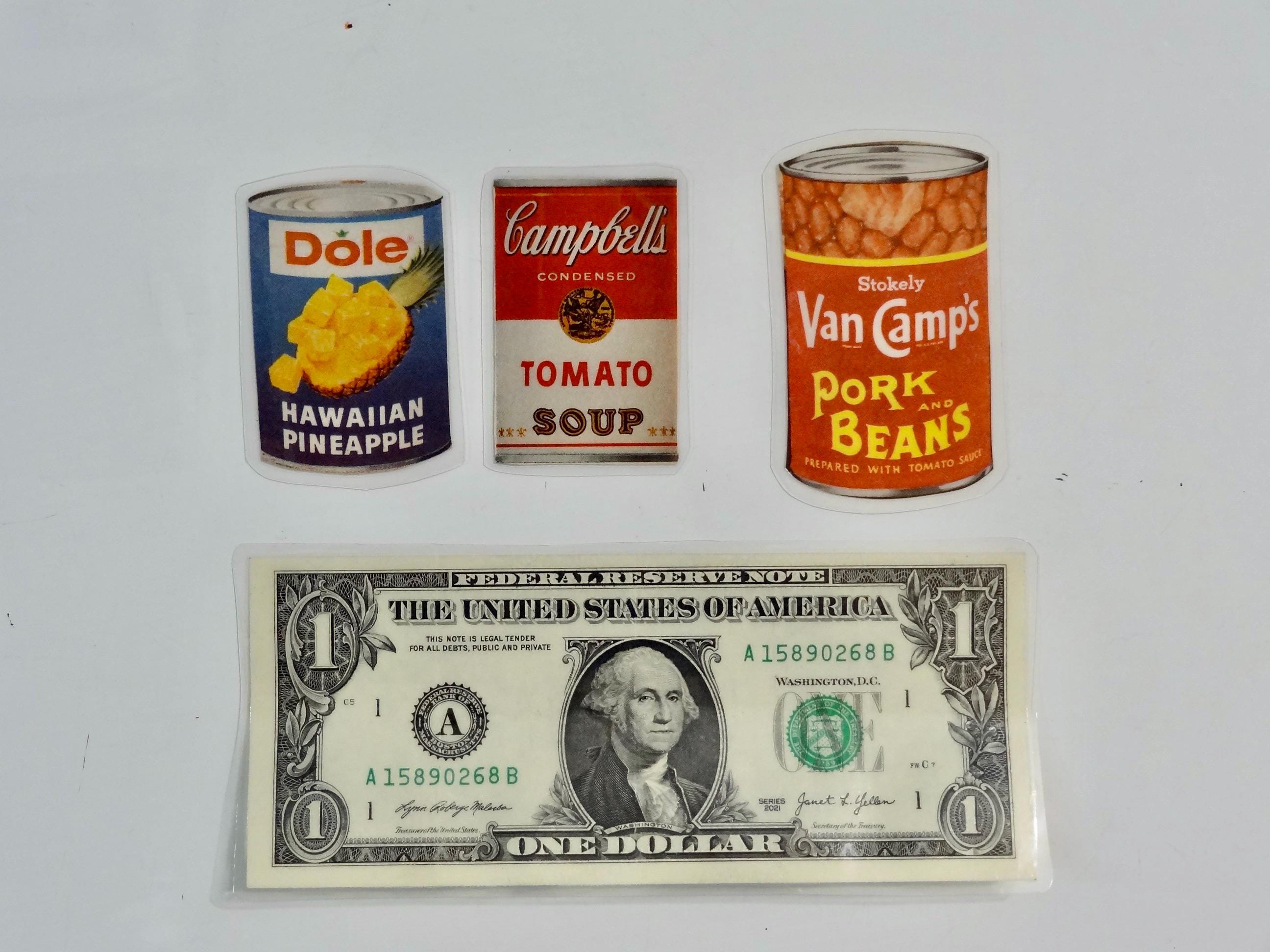 Refrigerator Magnets - Vintage Canned Goods - Set of 5 - Thumbnail 5