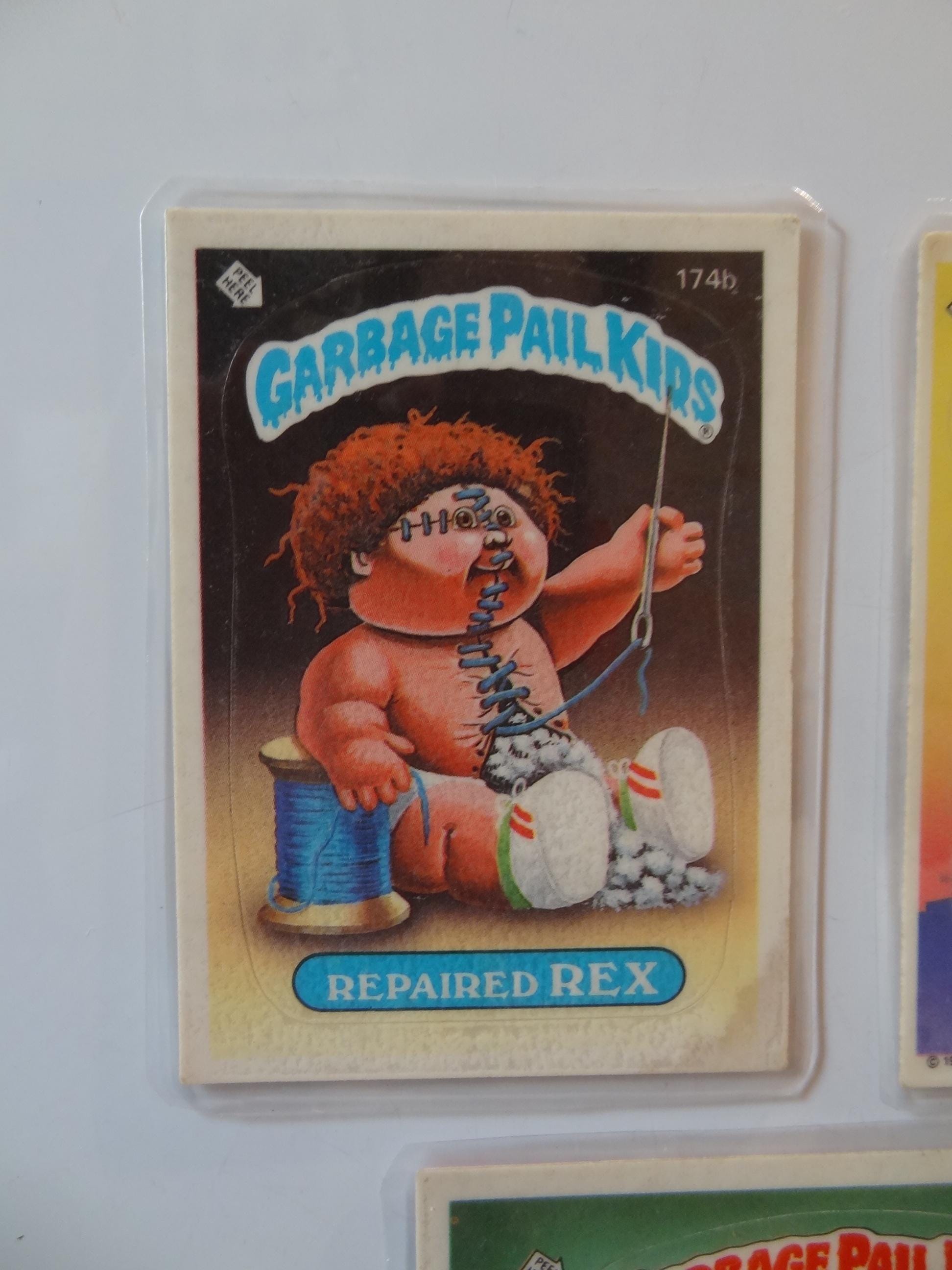 Garbage Pail Kids Magnets (set of 5) Repaired Rex, Dyin Dinah, Jughead Ted, Edible Ernie - Thumbnail 3
