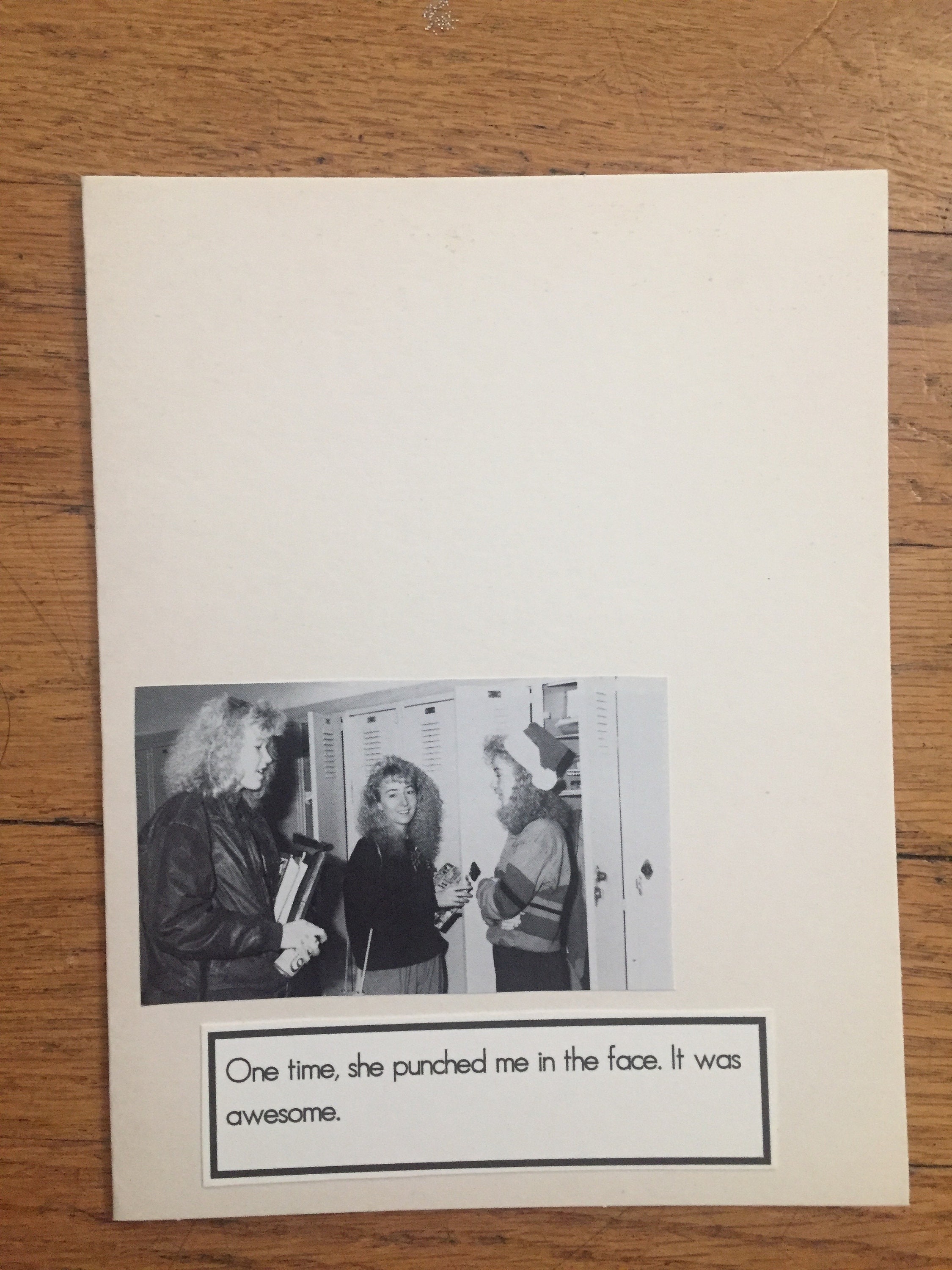 Note Cards - Vintage Yearbook Photos with Movie Quotes - Thumbnail 6