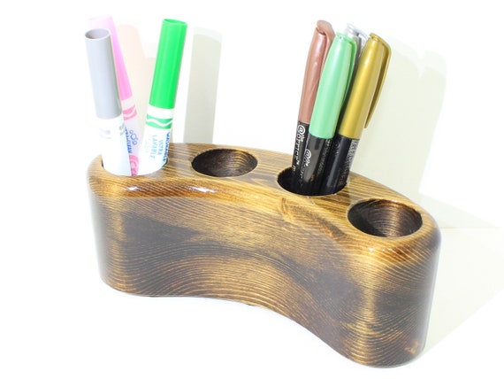 Brush Organizer Leather Tool Storage Art Supplies Tool Etsy