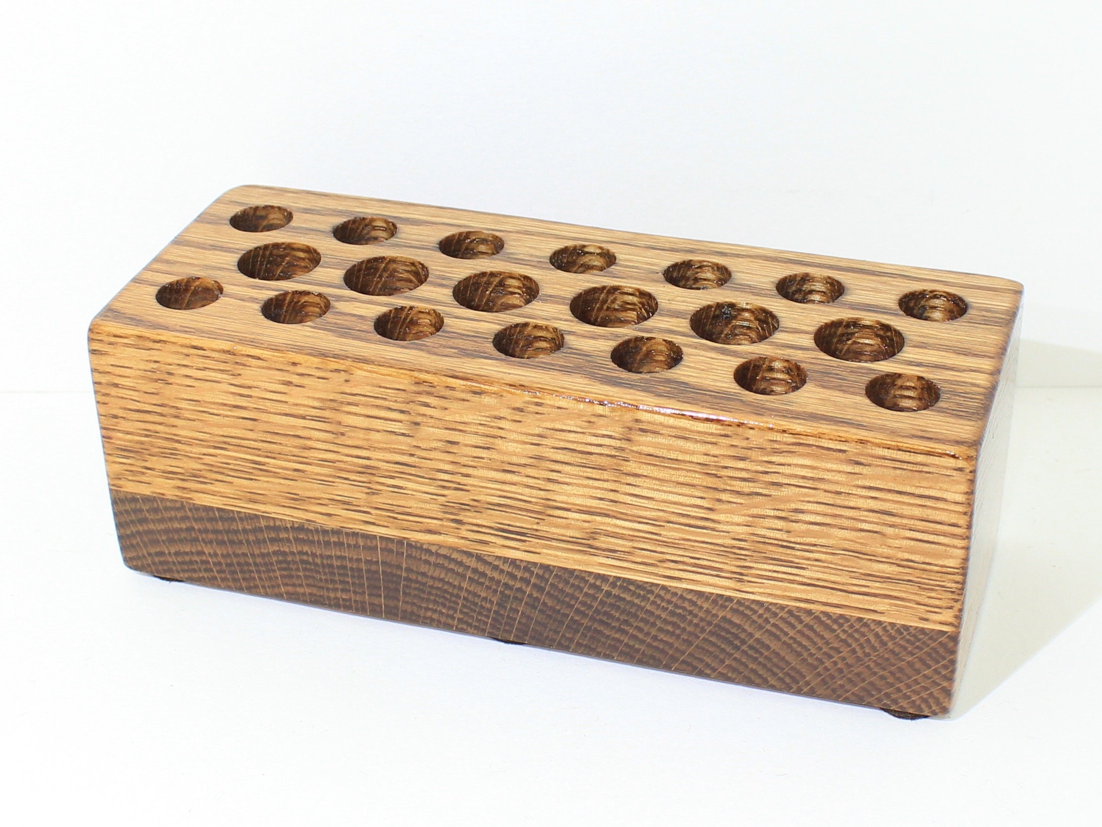 Pen Display Wooden Marker Holder Tool Holder Office Etsy