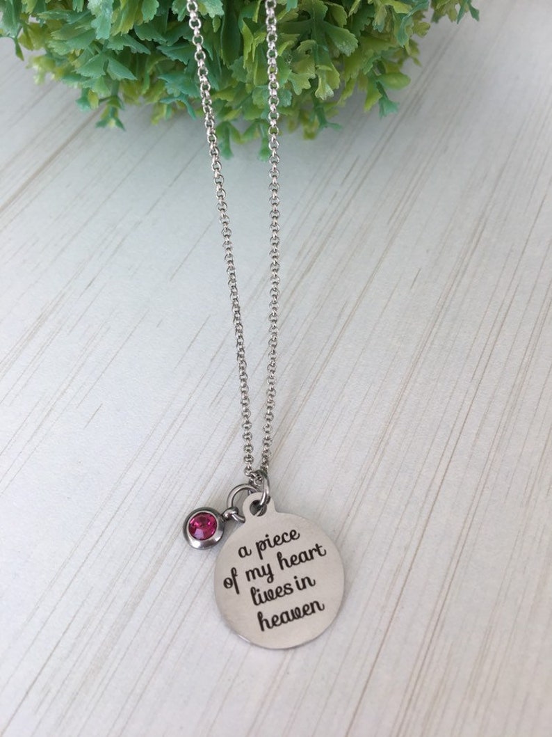 necklace for loss of mother
