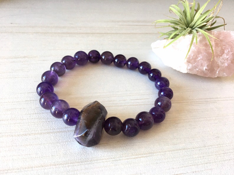 Nugget Amethyst, Purple Gemstone, Natural Gems 8mm, Gift for Mom Nugget Amethyst, Purple Gemstone, Natural Gems 8mm, Gift for Mom