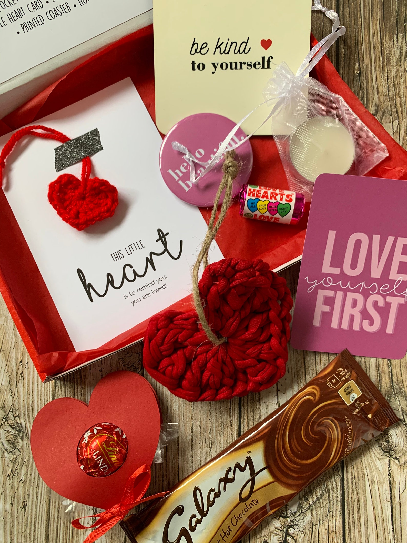 February postal treat box Valentines love theme love | Etsy