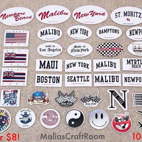 Lot of 10 Brandy Melville Stickers Lot of 10 Brandy Melville Stickers