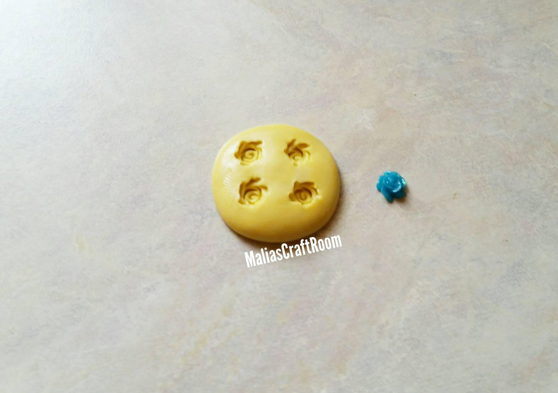 TINY Rose Mold 5mm