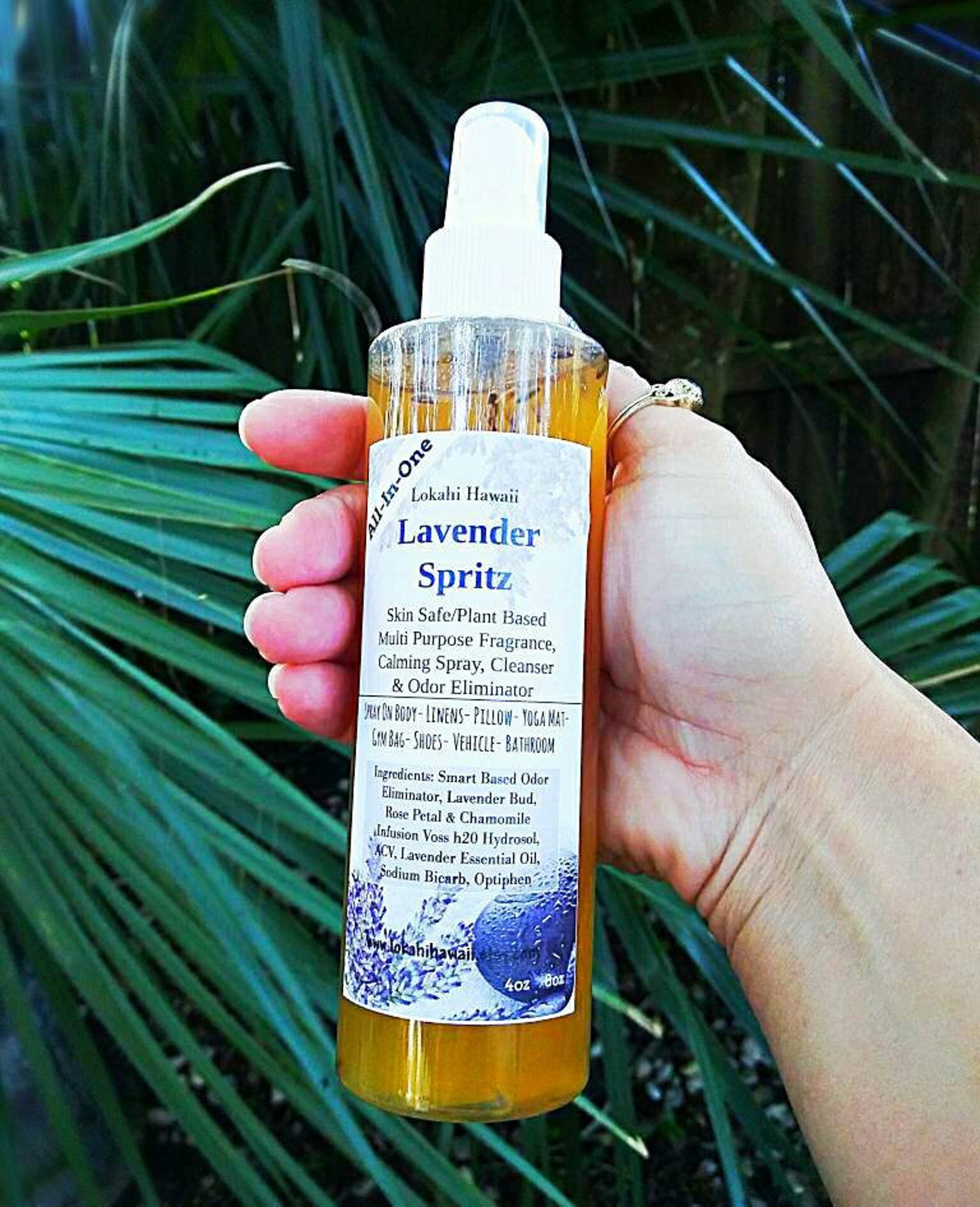 Odor Eliminator Lavender Mist All Purpose Hair Body Mist Etsy