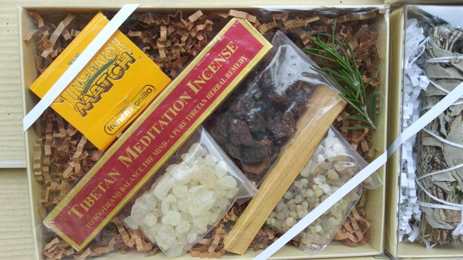 Sage Kit Sage Bundles Gift Set Starter Packages Resin Etsy