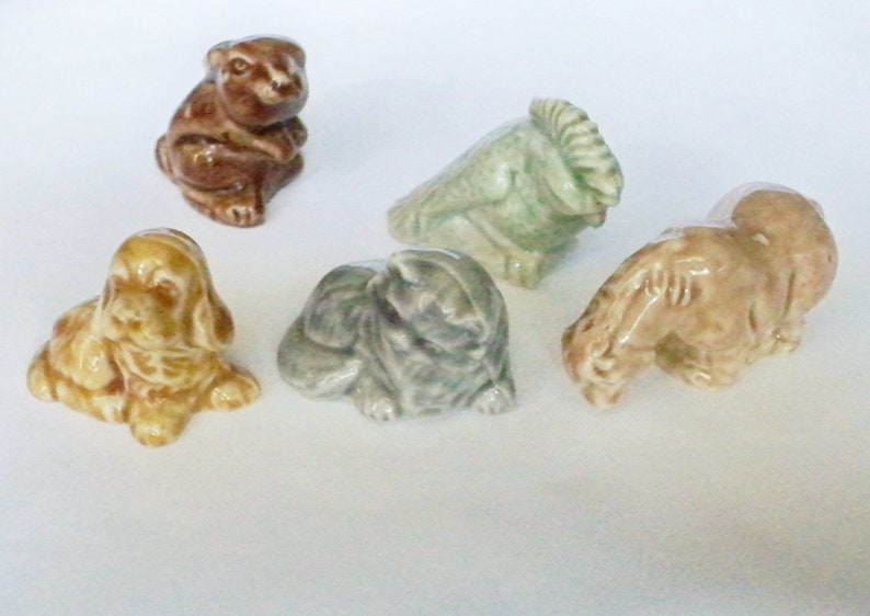 Wade Figurines, 28 Available, Red Rose Tea Collectables, Animal Miniatures, Choose Wildlife, Sea Life, Pets, Circus image 3