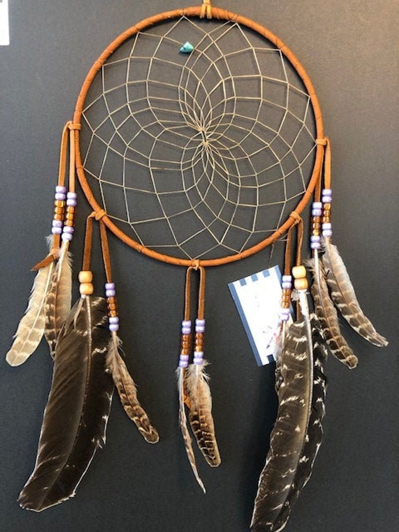 NATURALLY LAVENDER Authentic Cherokee Dream Catcher Etsy