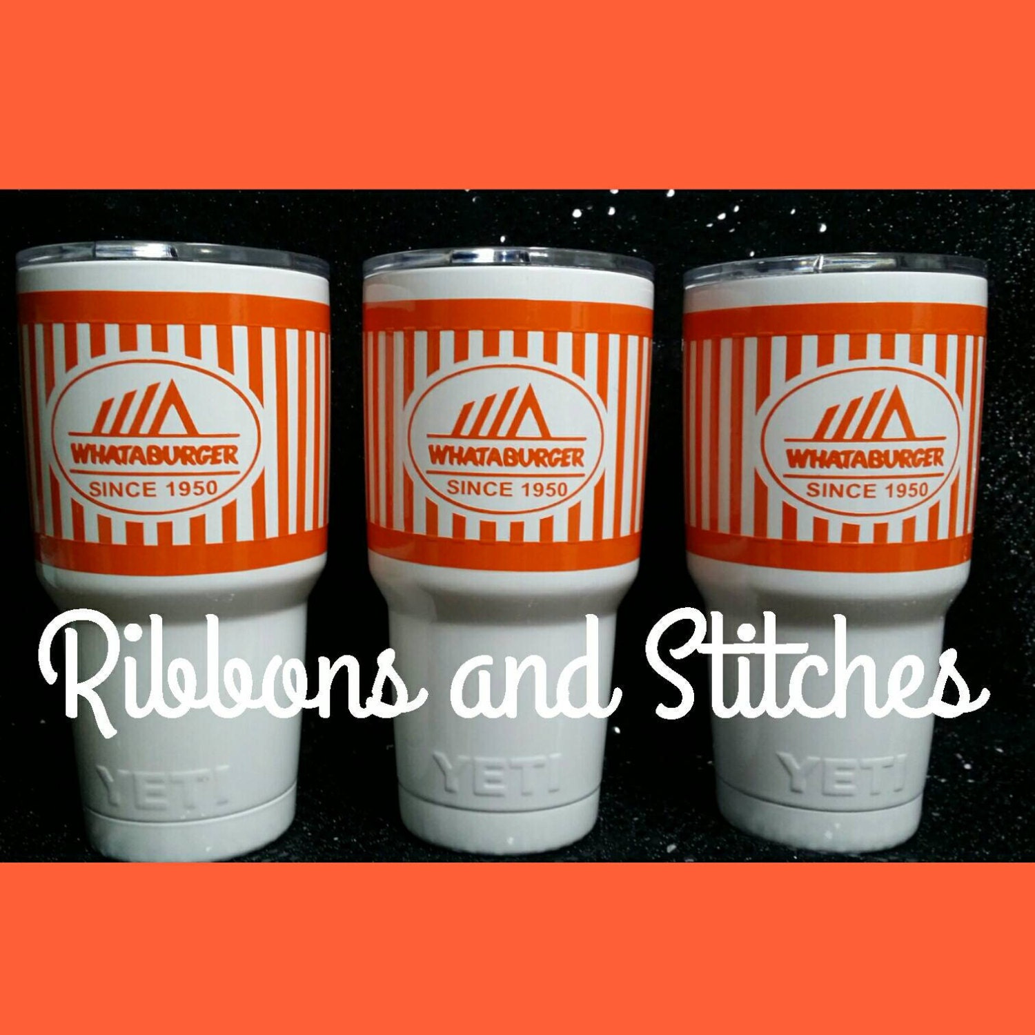 There's now an official Yeti tumbler that looks like a Whataburger cup
