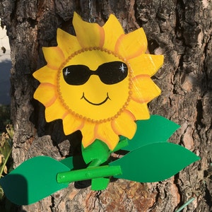 You are my "Sunshine" Sunflower Whirlygig, Whirligigs Wind Spinners, Whirligig